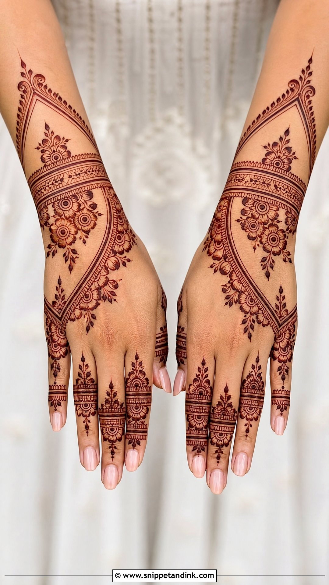 Modern Mehndi Design - Snippet and Ink - 35 Mehndi Design Ideas