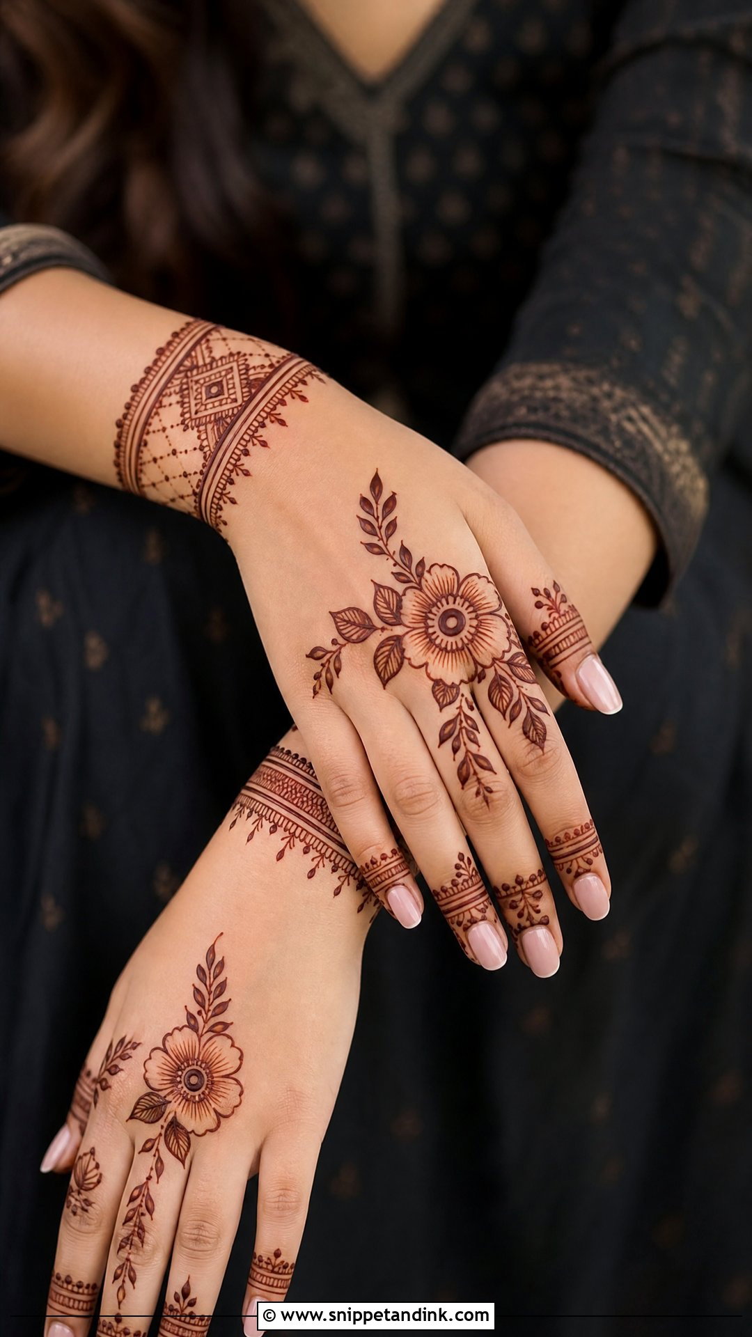 Modern Mehndi Design - Snippet and Ink - 35 Mehndi Designs