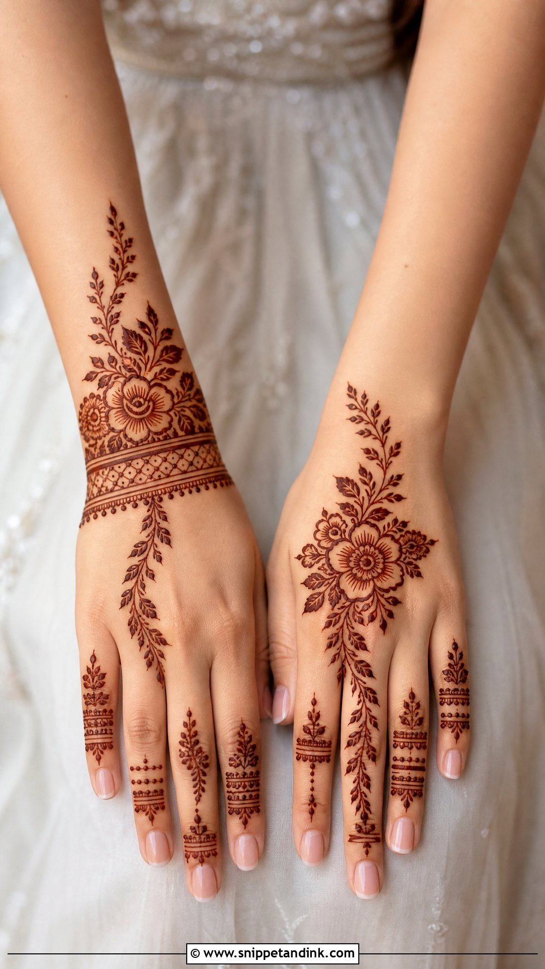 Modern Mehndi Design for Sister Wedding - Snippet and Ink - 25 Mehndi Designs for Sisters Wedding