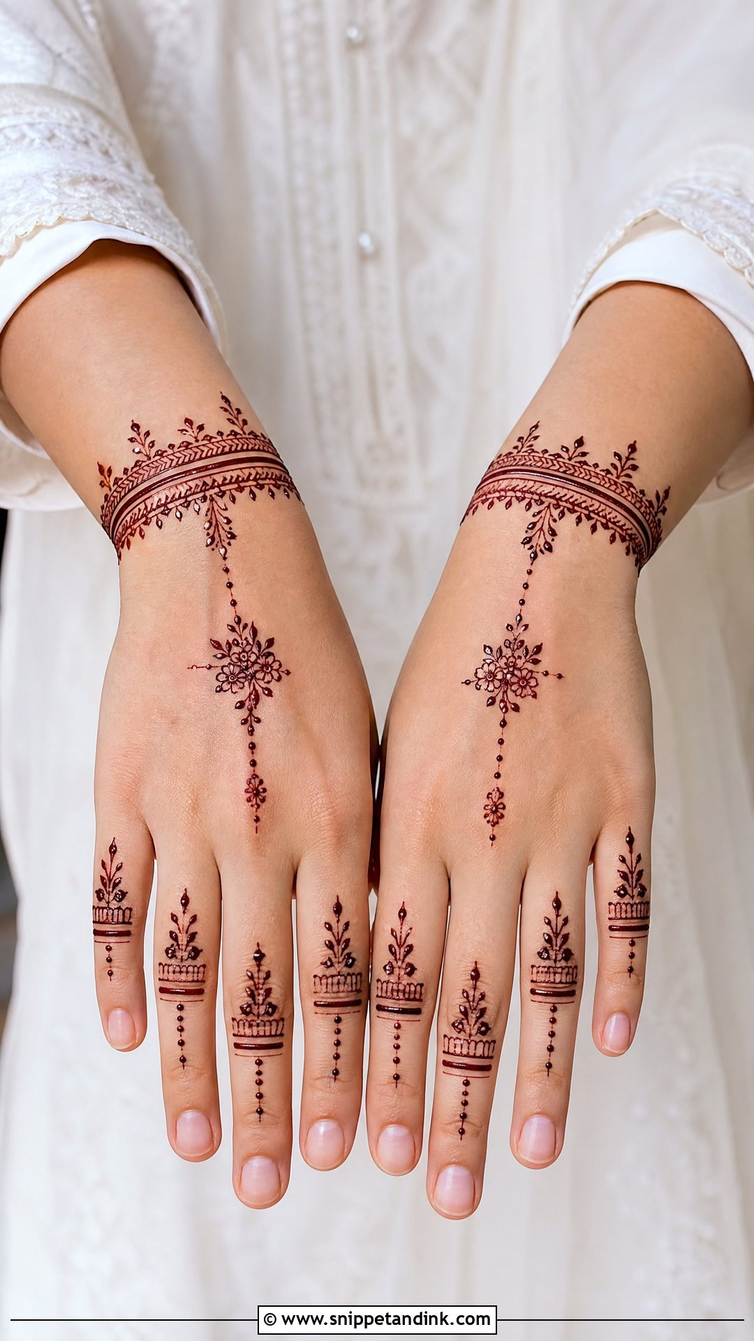 Modern Normal Mehndi Design - Snippet and Ink - 30 Normal Mehndi Design Ideas