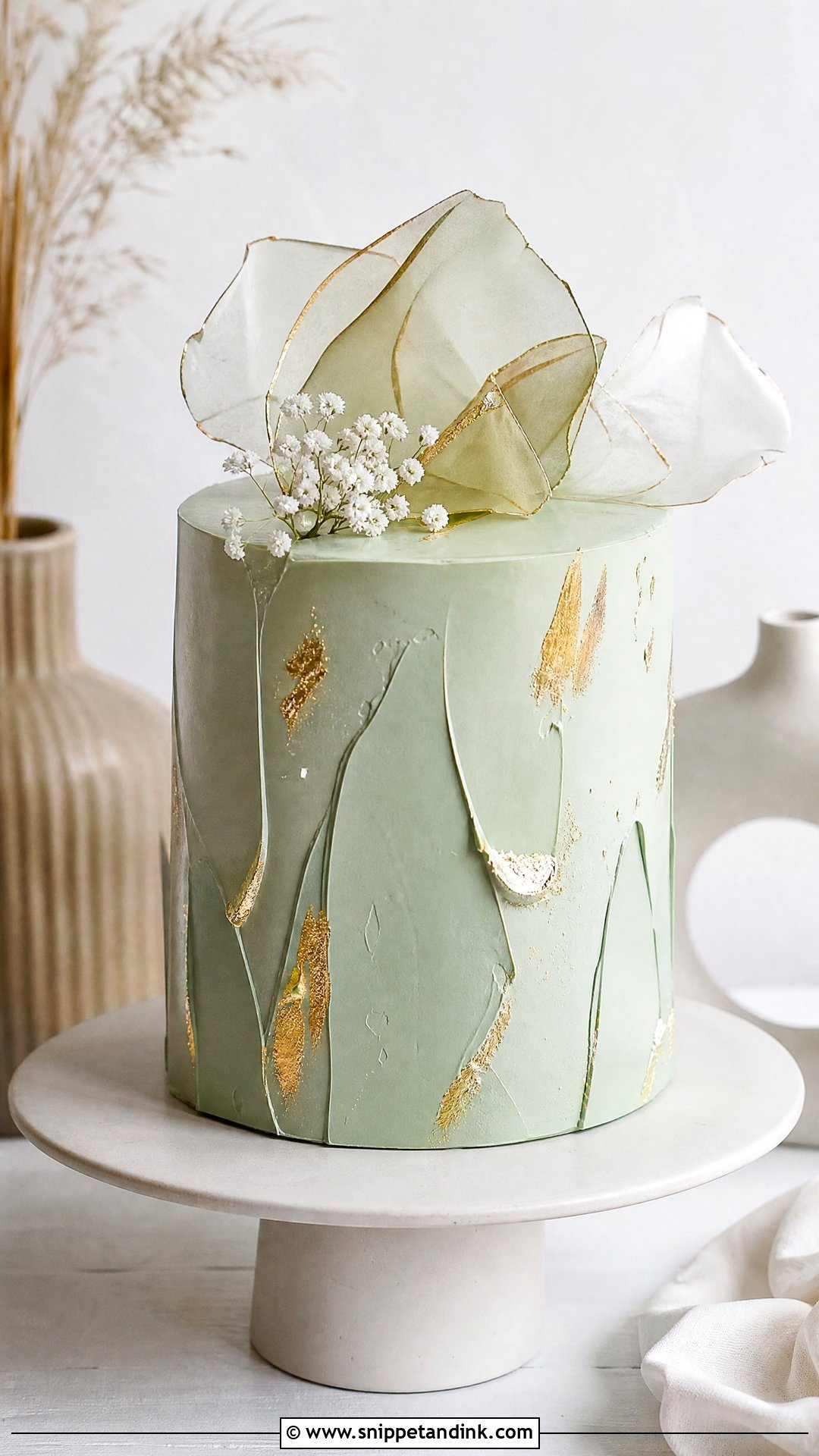 Modern Wedding Anniversary Cake - Snippet and Ink - 30 Wedding Anniversary Cakes