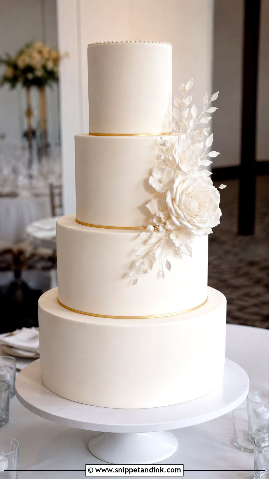 Modern Wedding Cake For 150 Guests - Snippet and Ink - 20 Wedding Cake for 150 Guests