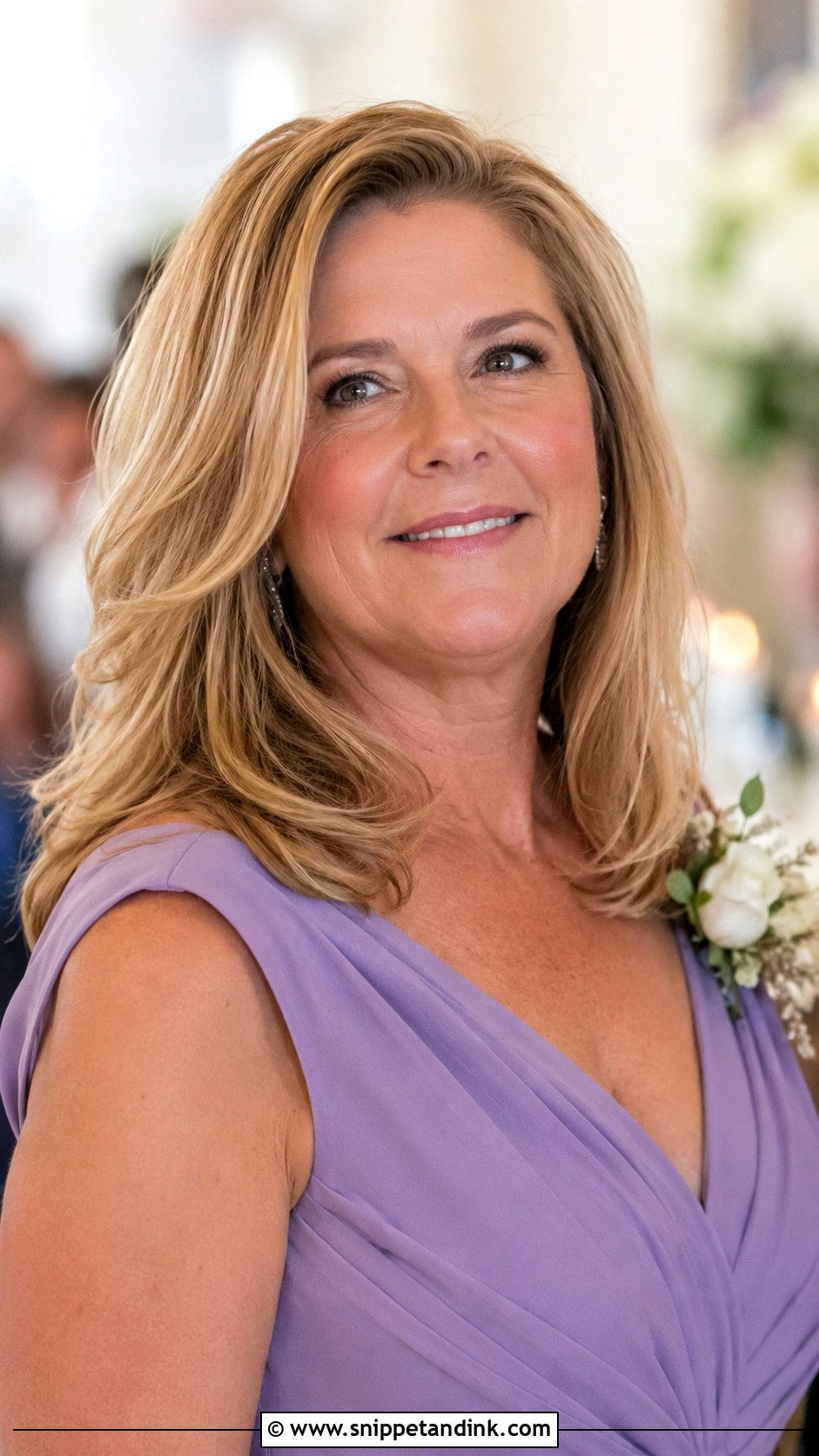 Mom Wedding Half Up Half Down Hair - Snippet and Ink - 15 Mom Wedding Hairstyles