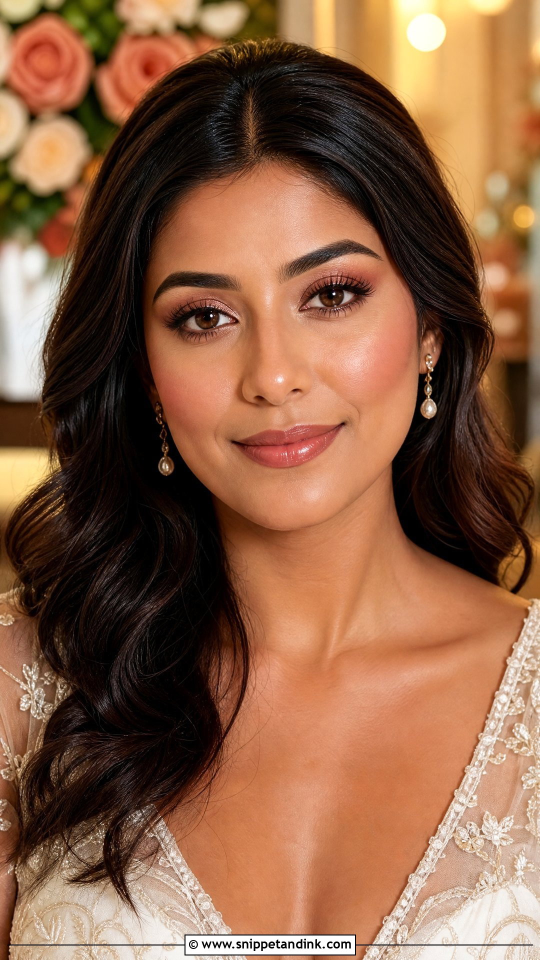 Monochromatic Bridal Makeup - Snippet and Ink - 35 Bride Makeup Ideas