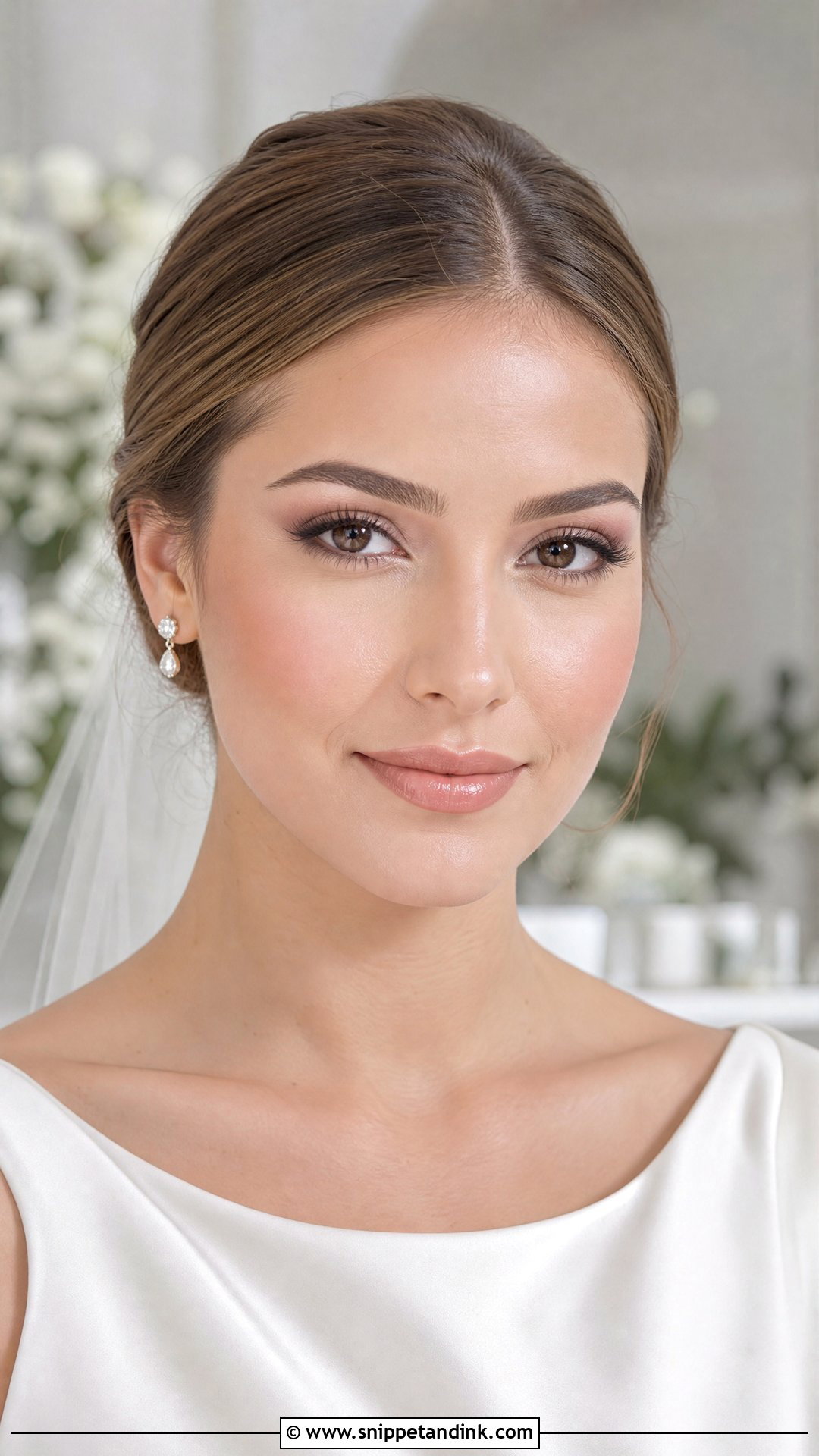 Monochromatic Bridal Makeup - Snippet and Ink - 20 Fresh Bridal Makeup Ideas