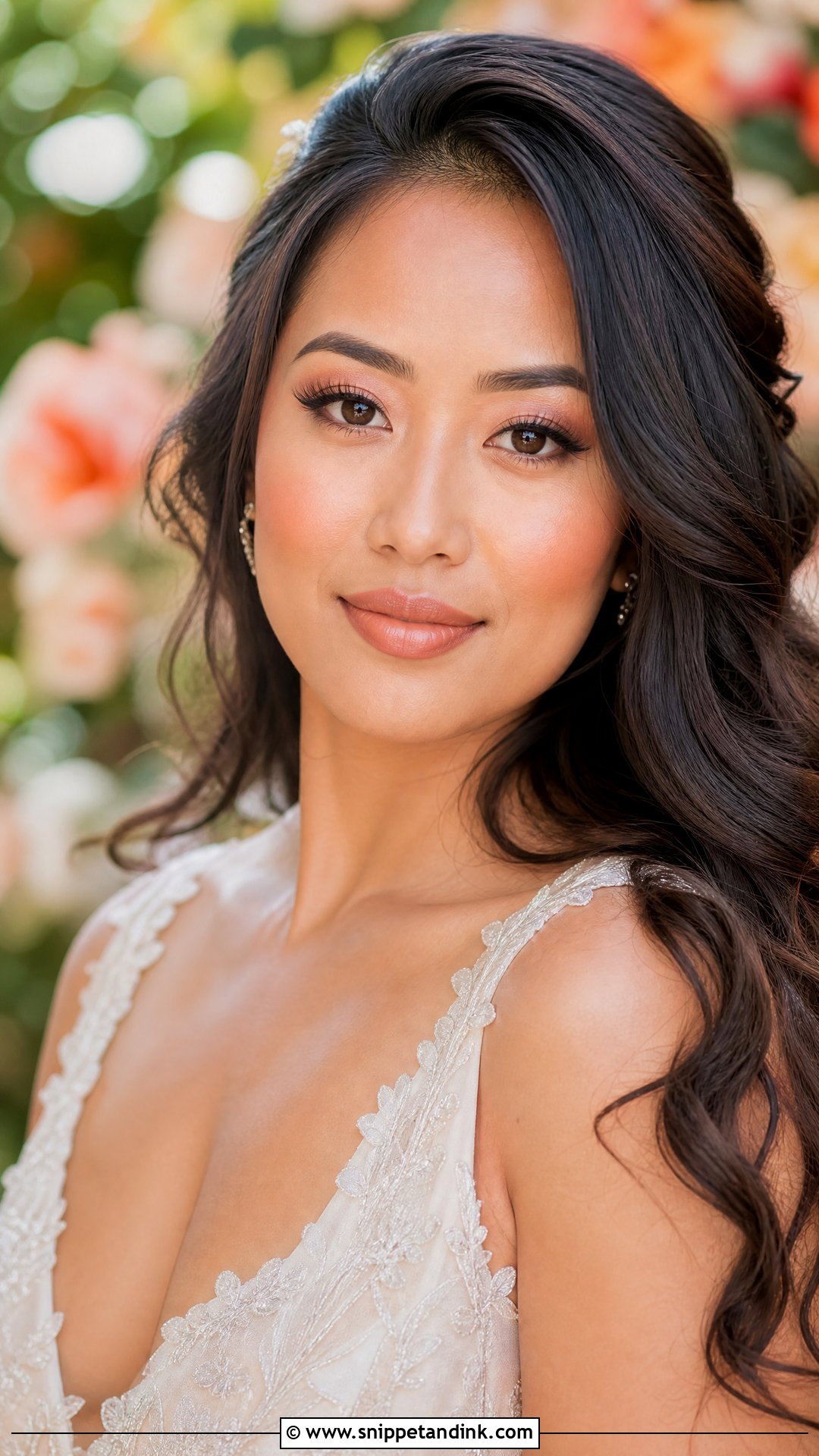Monochrome Bridal Makeup - Snippet and Ink - 20 Wedding Bride Makeup Looks