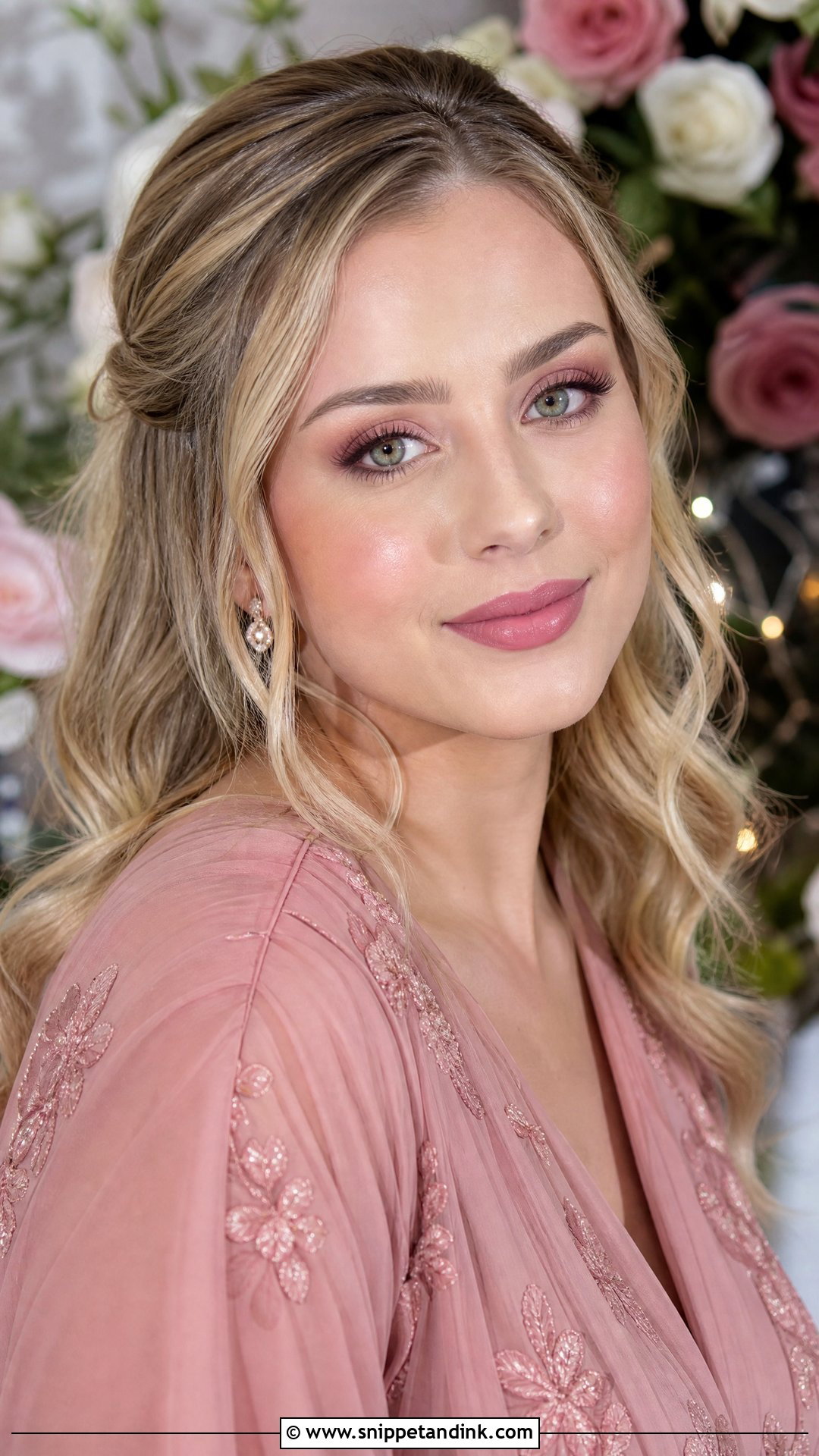Monochrome Pink Bride Sister Makeup - Snippet and Ink - 20 Bride Sister Makeup Look Ideas