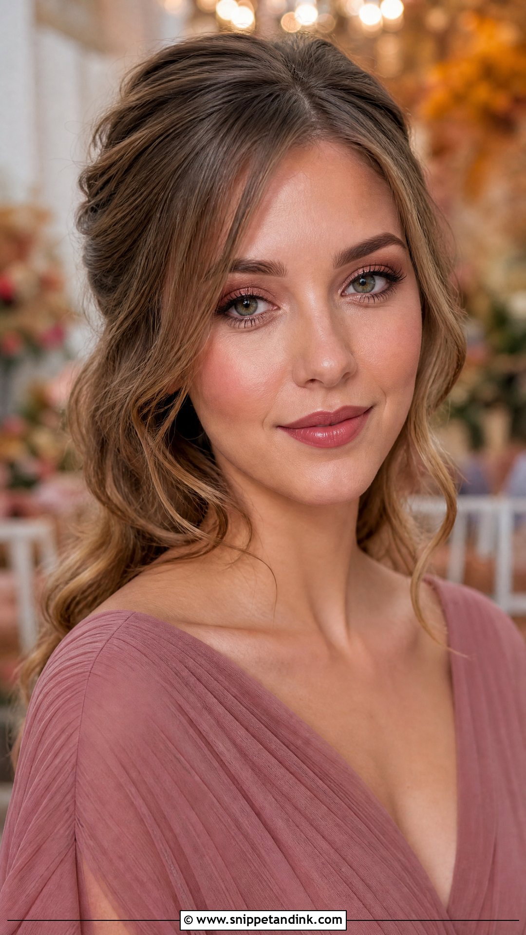 Monochrome Rose Autumn Wedding Makeup - Snippet and Ink - 20 Autumn Wedding Makeup Ideas