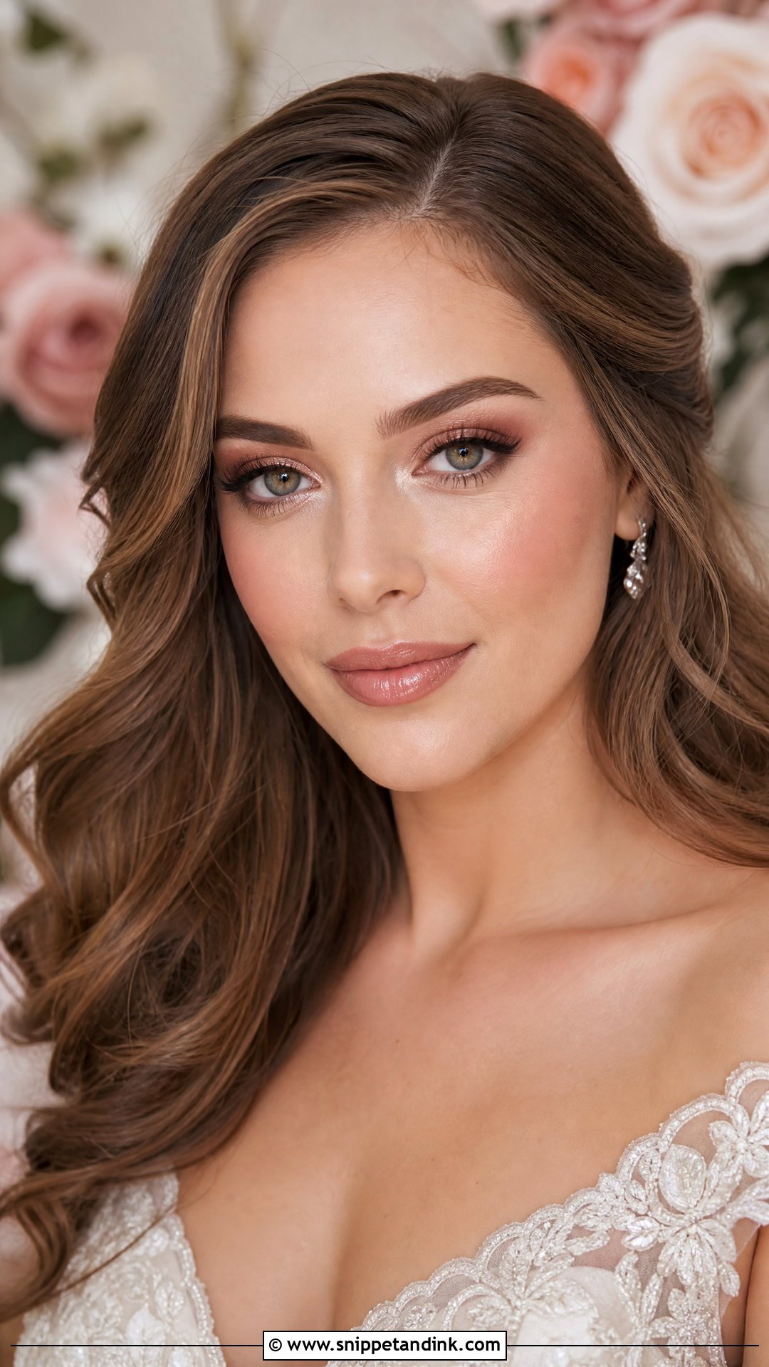 Monochrome Rose Wedding Makeup For Green Eyes - Snippet and Ink - 30 Wedding Makeup for Green Eyes