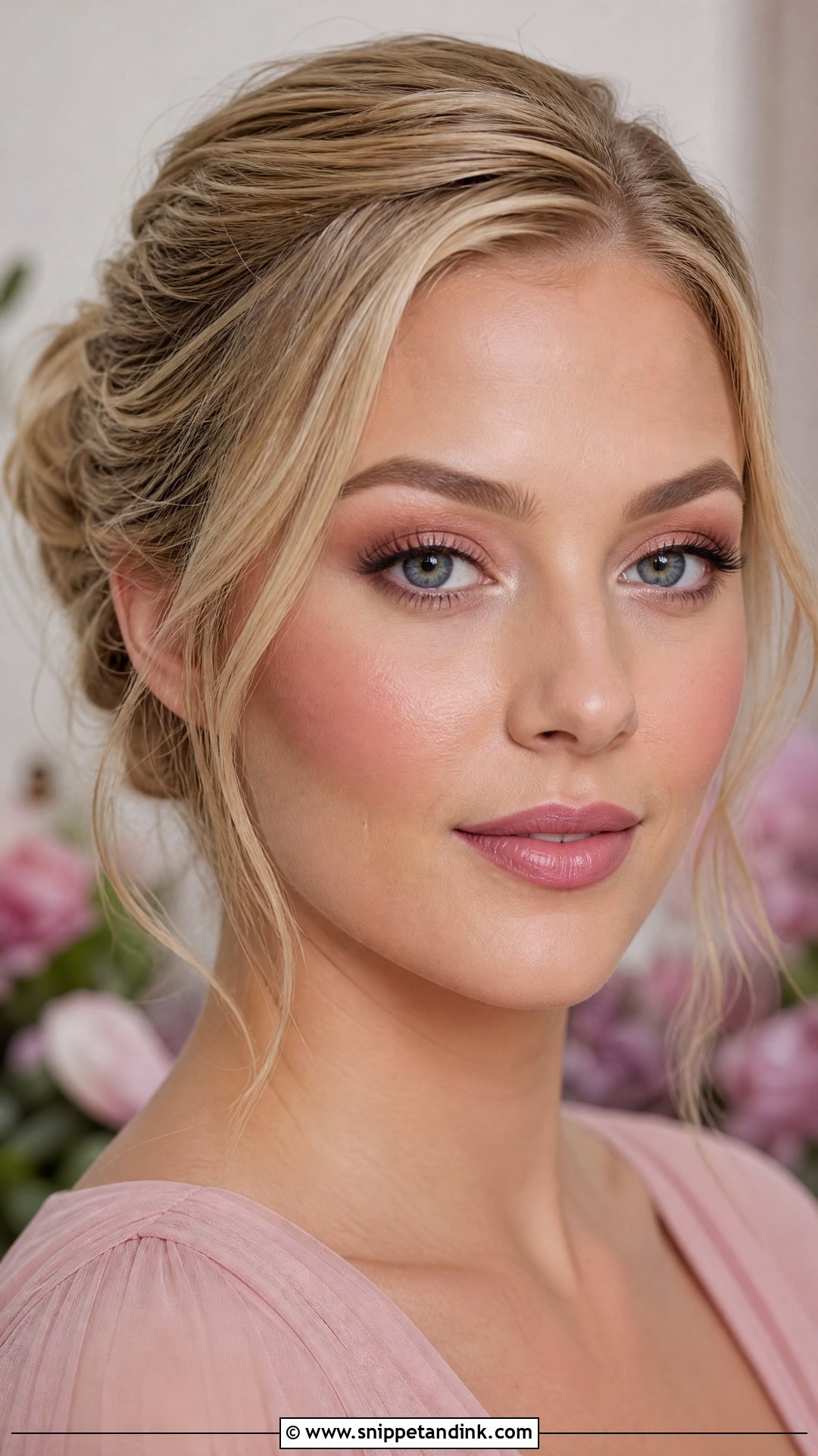 Monochrome Rose Wedding Makeup - Snippet and Ink - 25 Makeup Look for Wedding Ideas