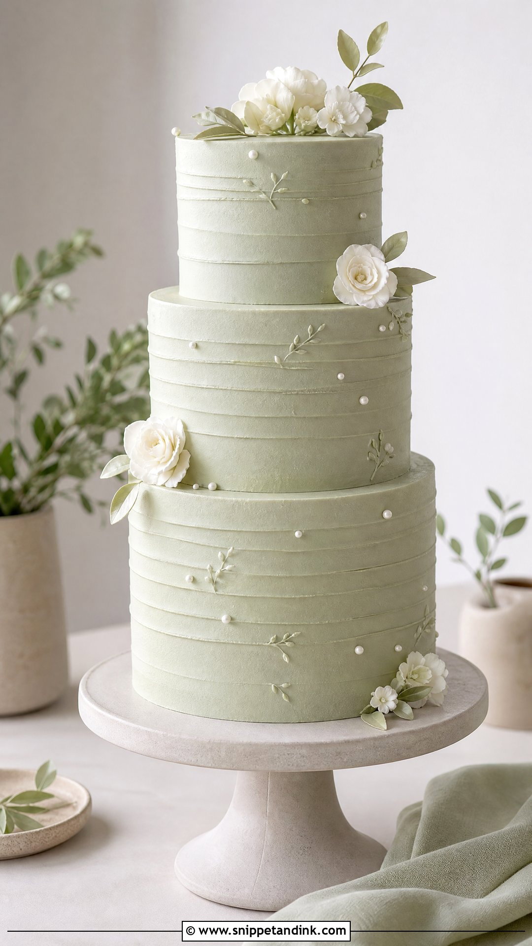 Monochrome Wedding Cake - Snippet and Ink - 20 Wedding Cake 2024