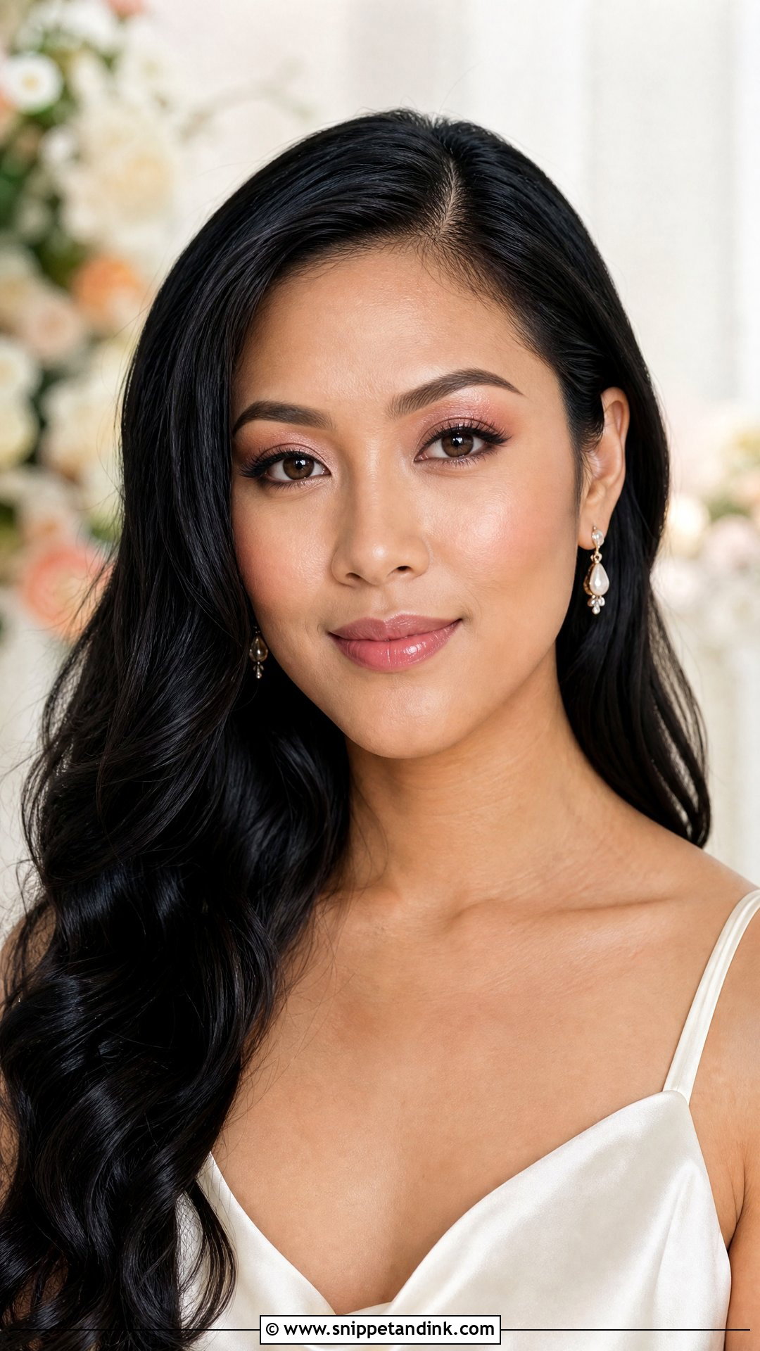 Monochrome Wedding Makeup - Snippet and Ink - 25 Clean Wedding Makeup Ideas