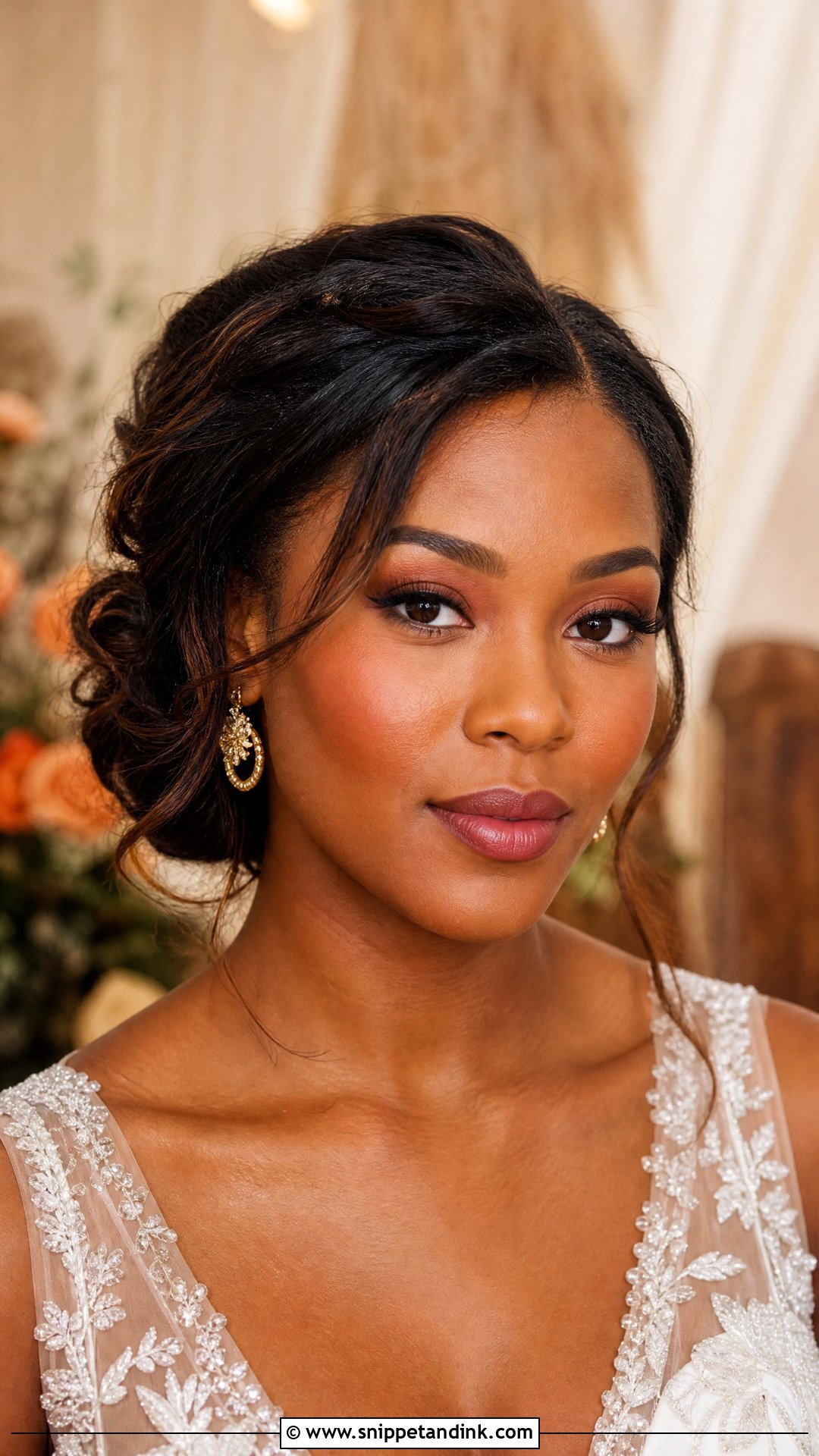Monochrome Wedding Makeup For Black Women - Snippet and Ink - 25 Wedding Makeup Black Women