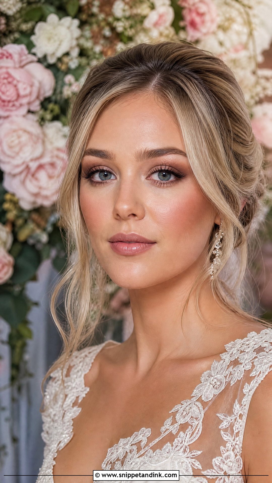 Monochrome Wedding Makeup - Snippet and Ink - 20 Sultry Wedding Makeup Ideas