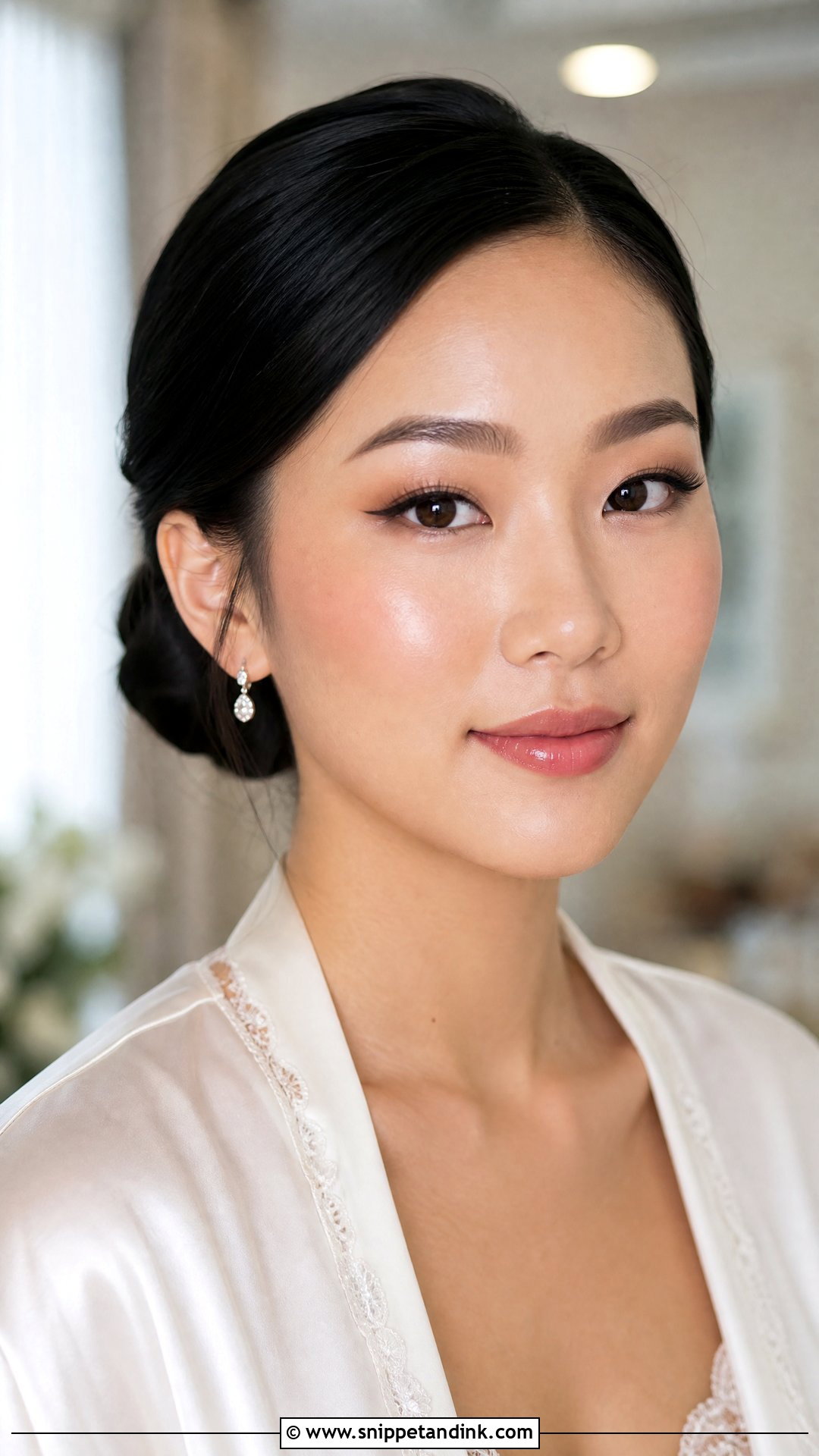 Monolid Bridal Eye Makeup - Snippet and Ink - 30 Bridal Eye Makeup Ideas