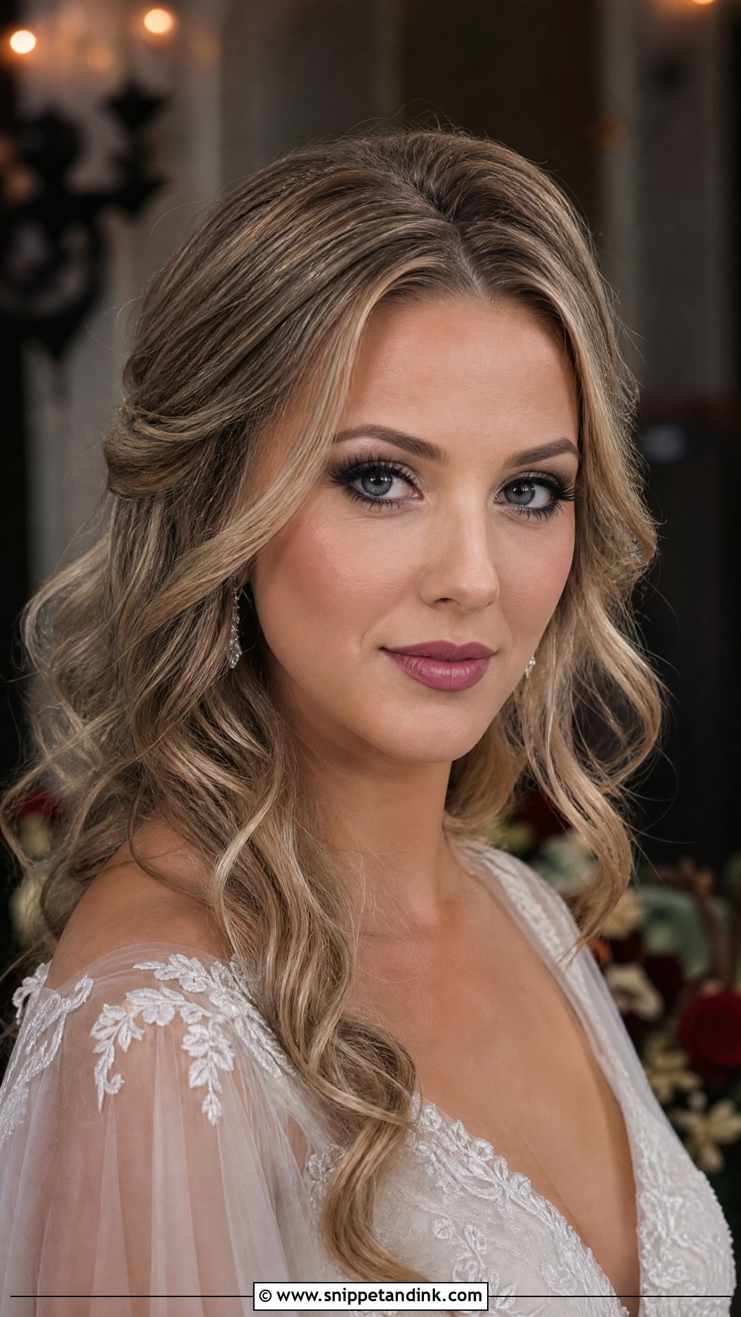 Moody Wedding Makeup With Soft Black Eyeshadow - Snippet and Ink - 20 Moody Wedding Makeup Ideas