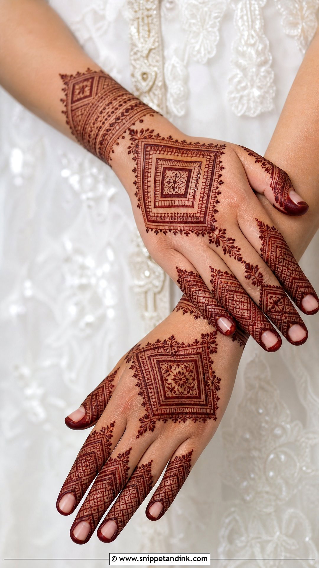 Moroccan Arabic Bridal Mehndi - Snippet and Ink - 25 Arabic Mehndi Designs Brides