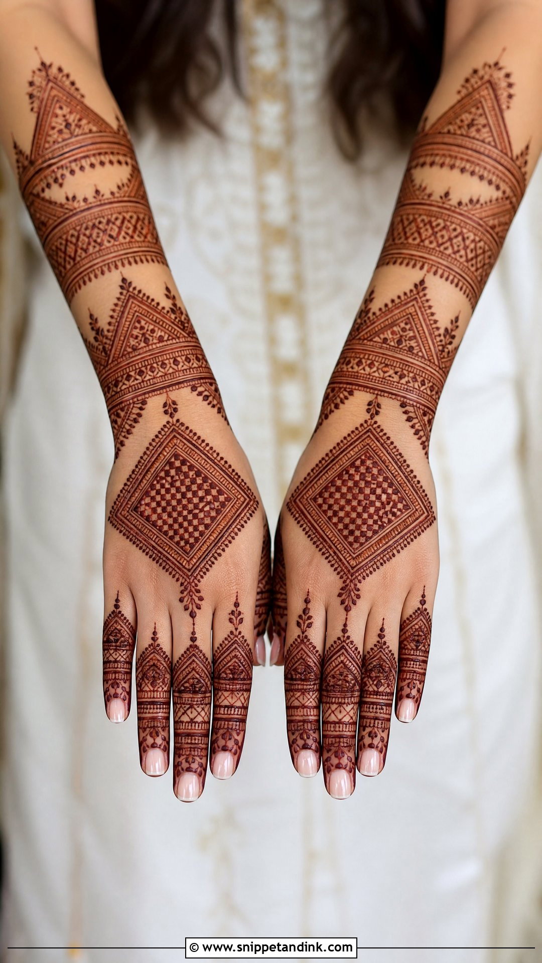 Moroccan Bridal Mehndi - Snippet and Ink - 25 Mehandi Look for Bride Ideas