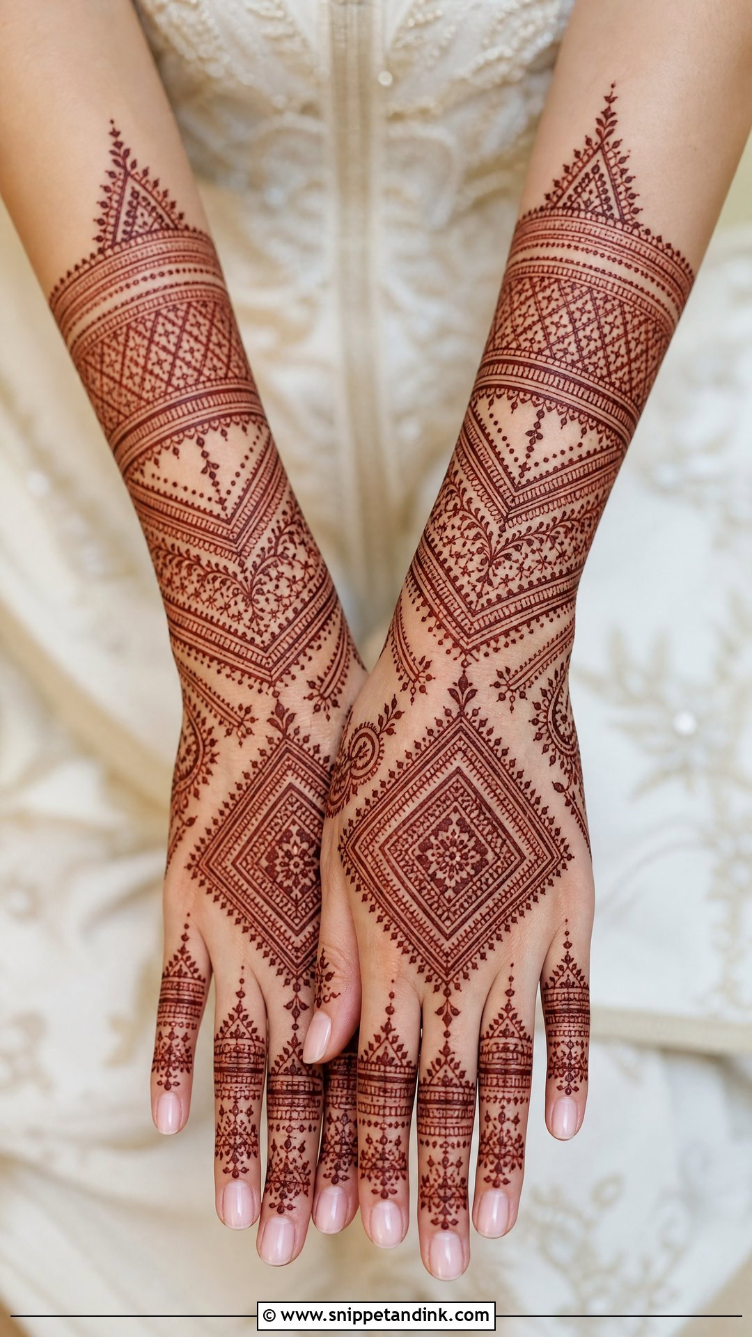 Moroccan Bridal Mehndi Design - Snippet and Ink - 20 Indian Wedding Mehndi Designs