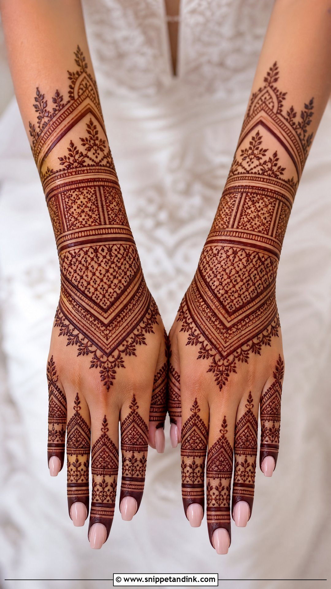 Moroccan Bridal Mehndi Design - Snippet and Ink - 20 Intricate Bridal Mehndi Designs