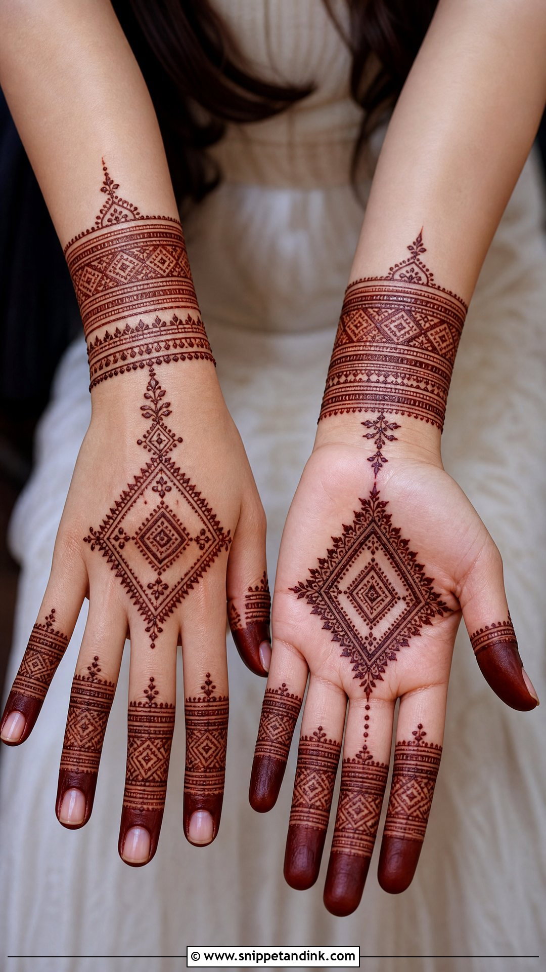Moroccan Bridal Mehndi Design - Snippet and Ink - 20 Trending Bridal Mehndi Designs 2025