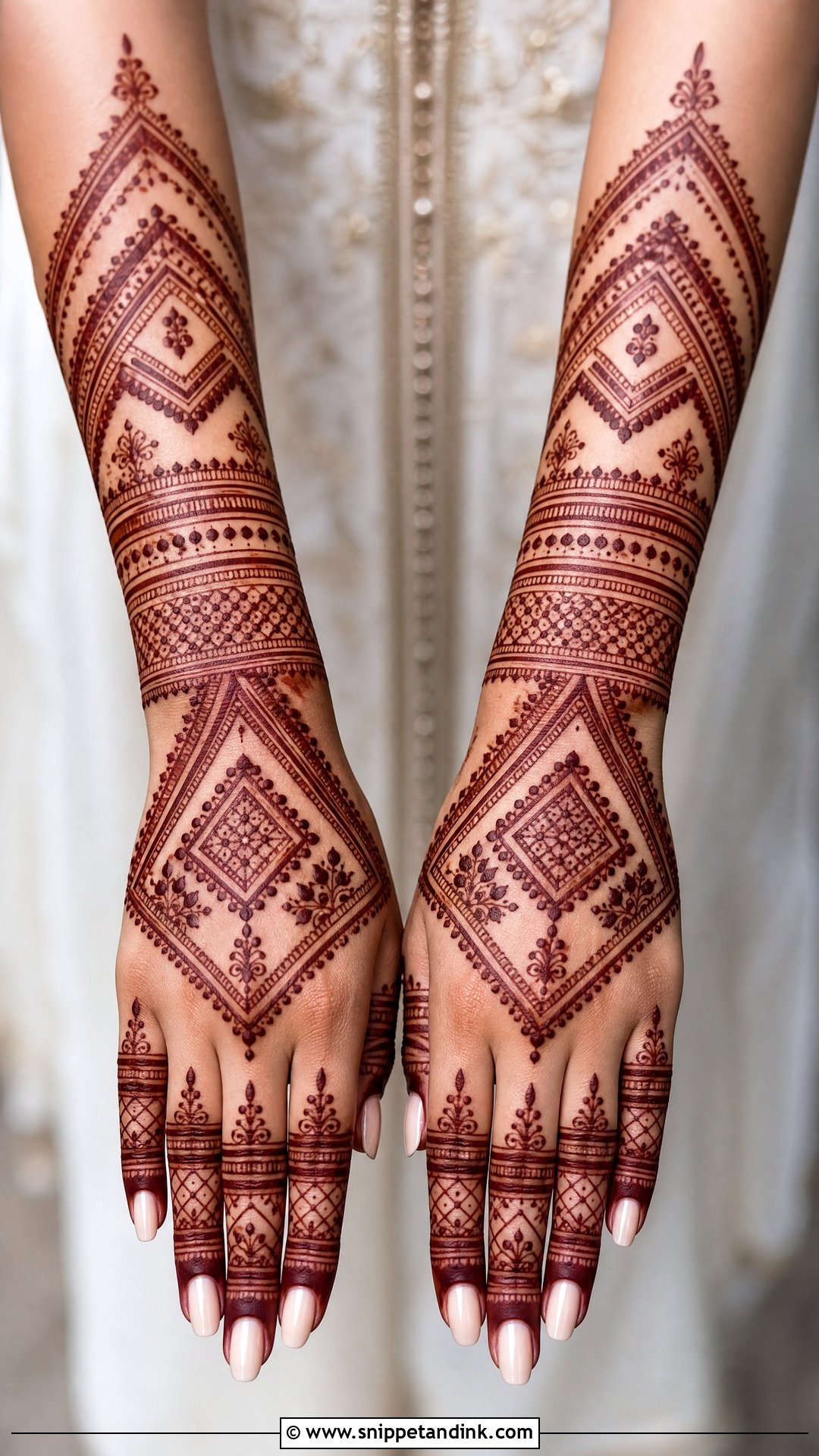 Moroccan Bridal Mehndi Design - Snippet and Ink - 20 Unique Bridal Mehndi Mehandi Designs for Hands