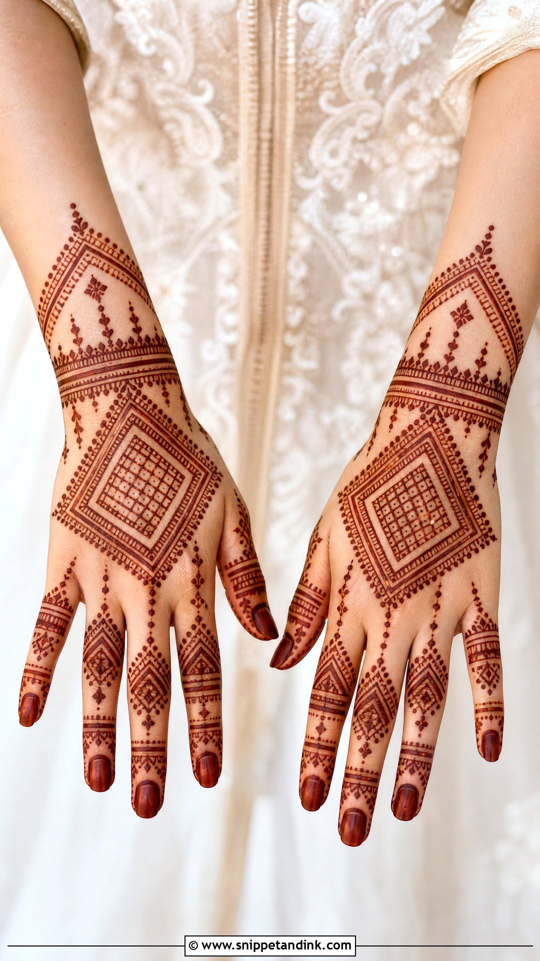 Moroccan Bridal Mehndi Design - Snippet and Ink - 20 Wedding Mehndi Designs for Hands