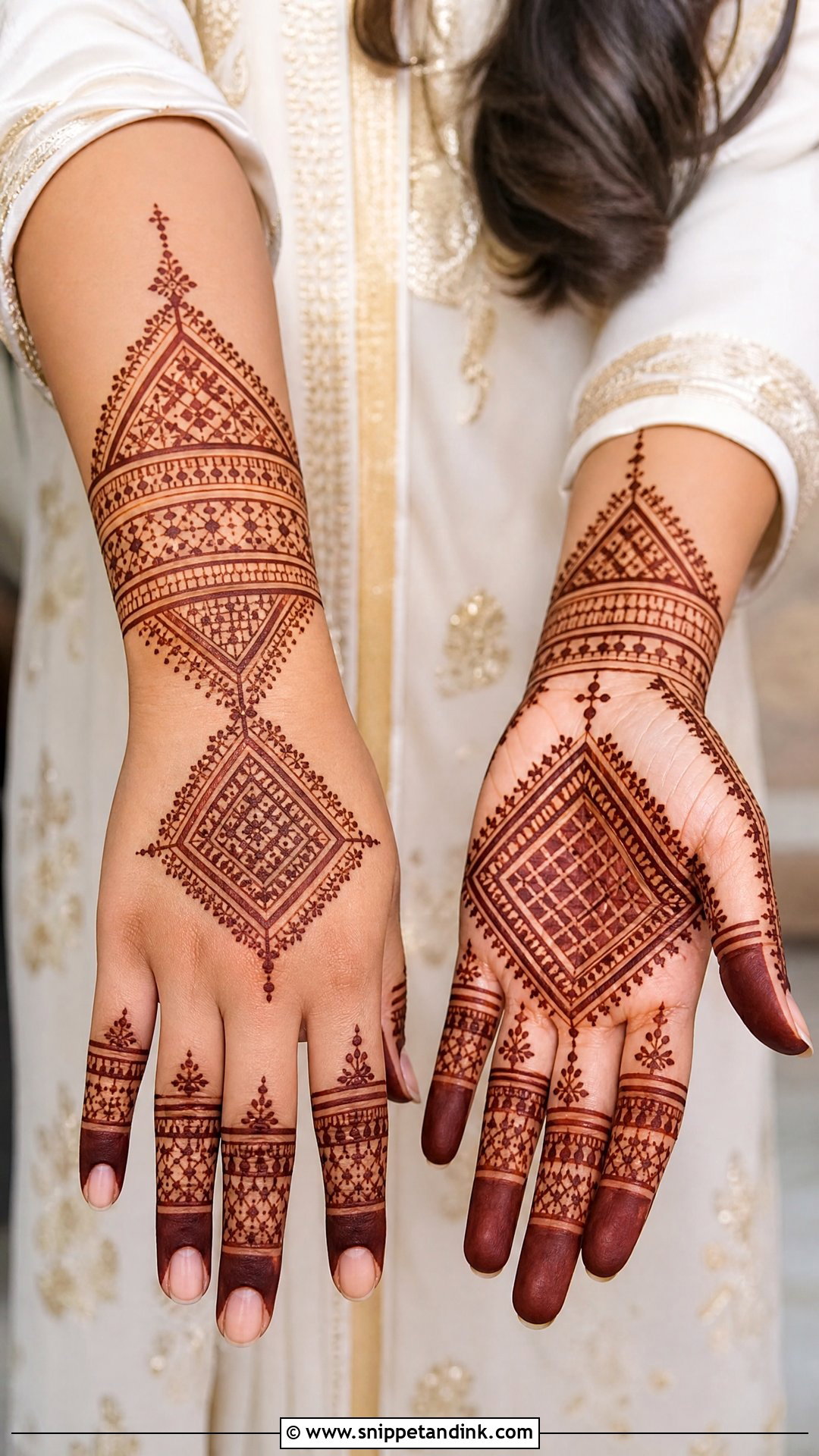 Moroccan Bridal Mehndi Design - Snippet and Ink - 25 Mehndi Designs for Wedding