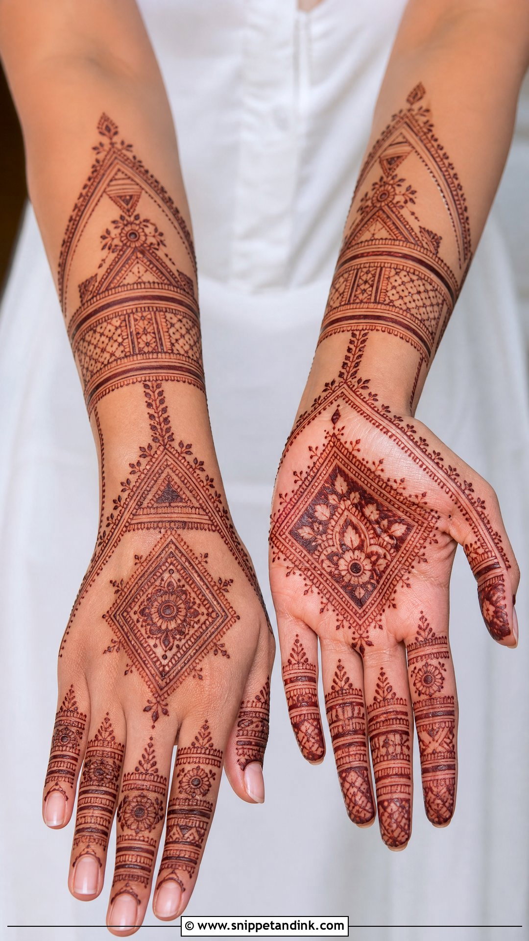 Moroccan Bridal Mehndi Design - Snippet and Ink - 25 Wedding Mehndi Mehandi Design for Bride Ideas