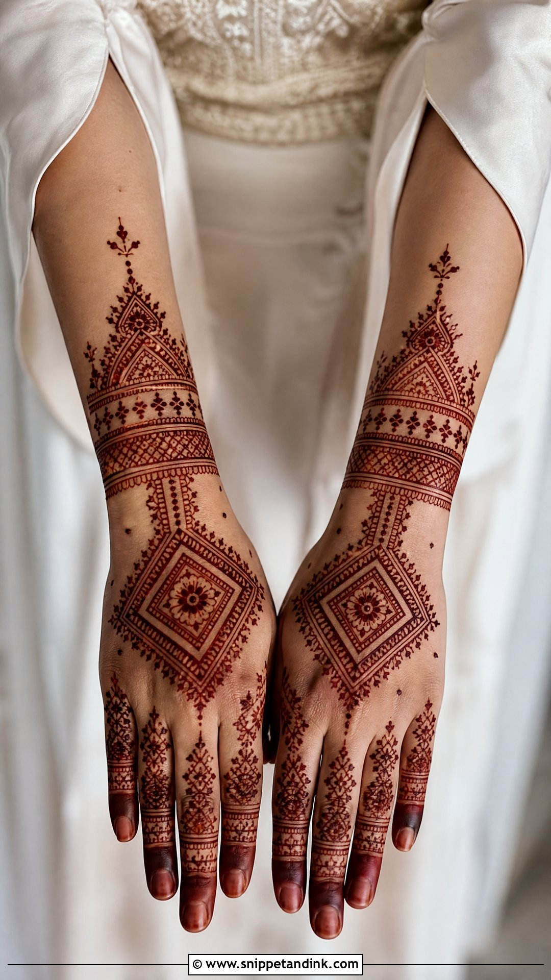 Moroccan Bridal Mehndi Design - Snippet and Ink - 30 Bridal Wedding Mehndi Designs