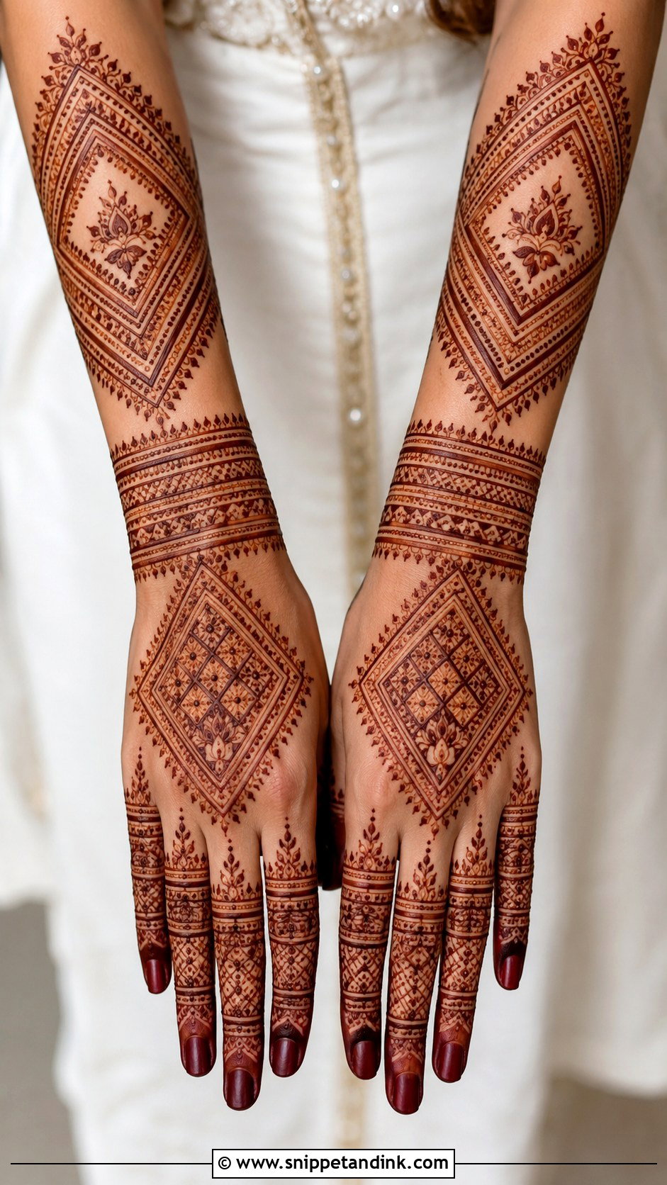 Moroccan Bridal Mehndi Design - Snippet and Ink - 30 Latest Unique Bridal Mehndi Designs