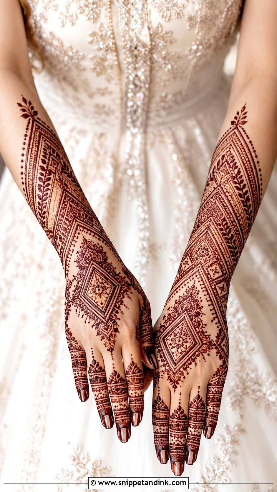 Moroccan Bridal Mehndi Design - Snippet and Ink - 35 Bridal Mehndi Designs