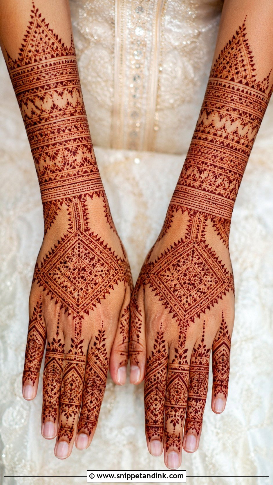 Moroccan Bridal Mehndi Design - Snippet and Ink - 35 Latest Bridal Mehndi Designs Weddings
