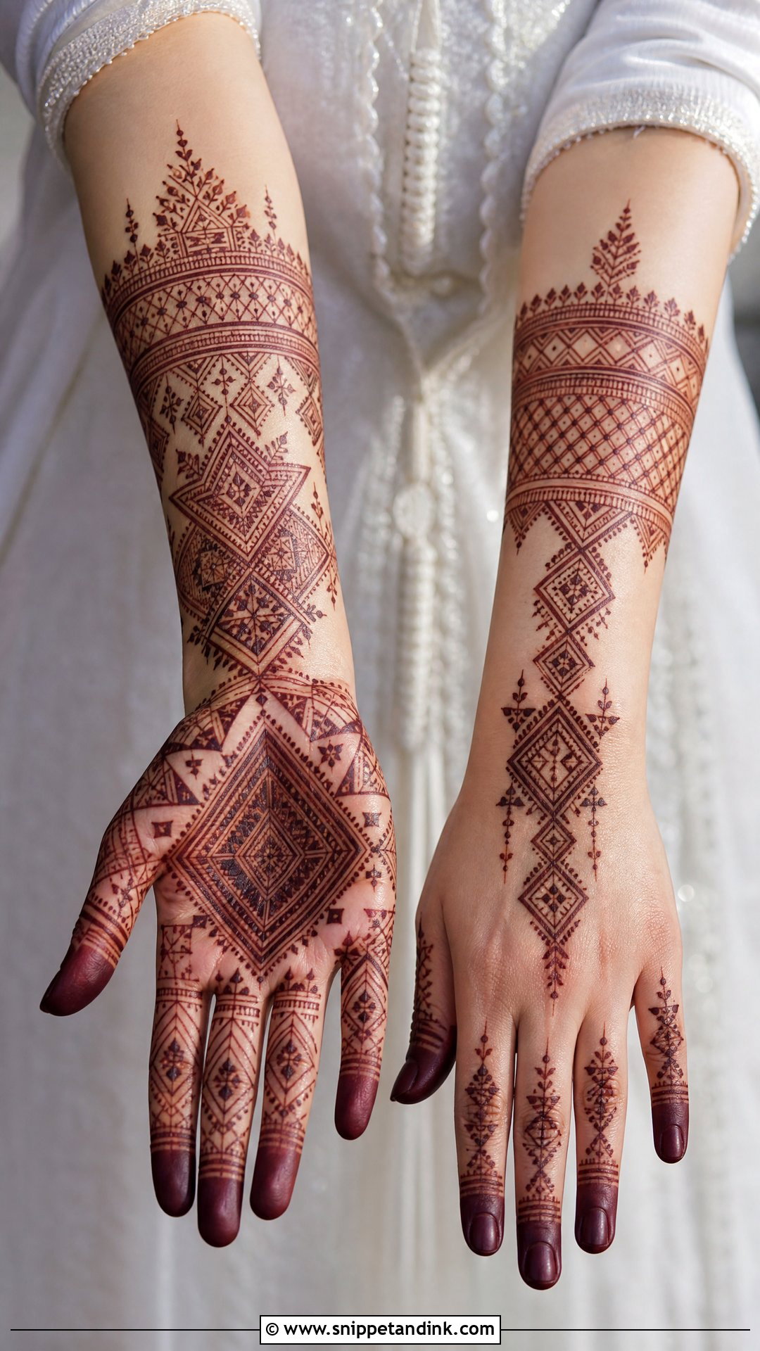 Moroccan Bridal Mehndi Design - Snippet and Ink - 20 Bridal Mehndi Designs Brides
