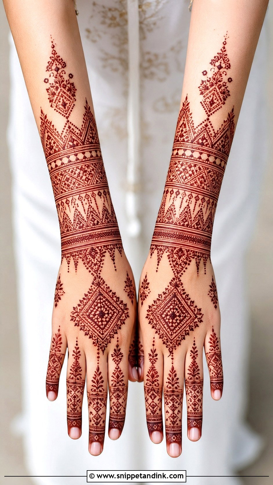 Moroccan Bridal Mehndi Design - Snippet and Ink - 35 Unique Bridal Mehndi Designs