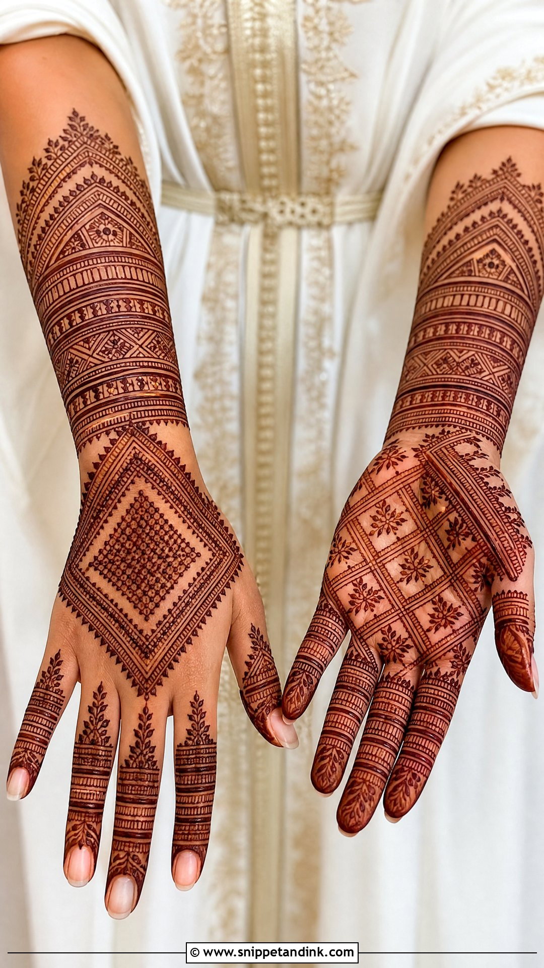 Moroccan Bridal Mehndi Design - Snippet and Ink - 20 Bridal Mehndi Mehandi Designs for Hands Brides Indian Weddings