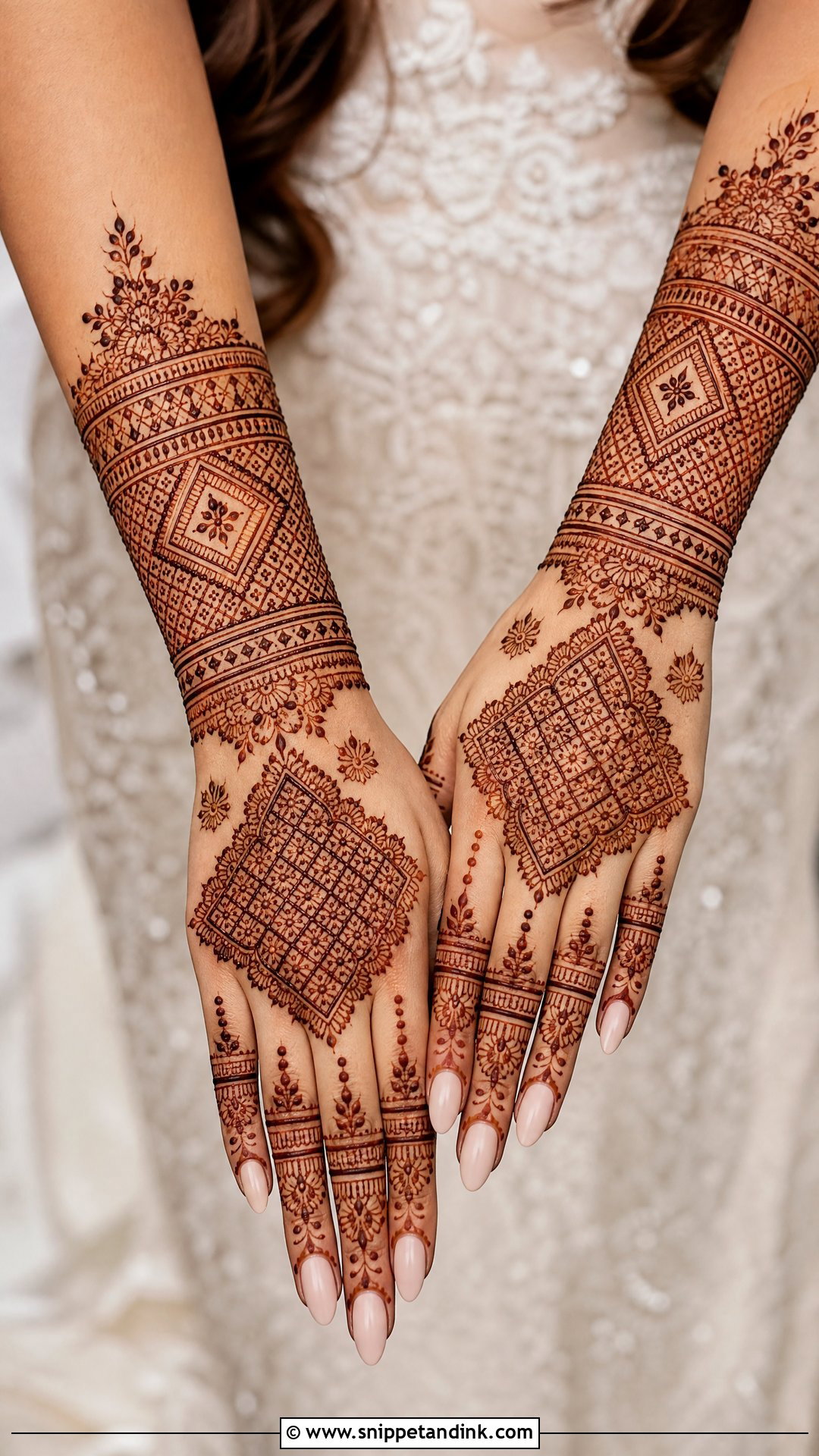 Moroccan Bridal Mehndi Design For Engagement - Snippet and Ink - 20 Bridal Mehndi Designs for Engagement