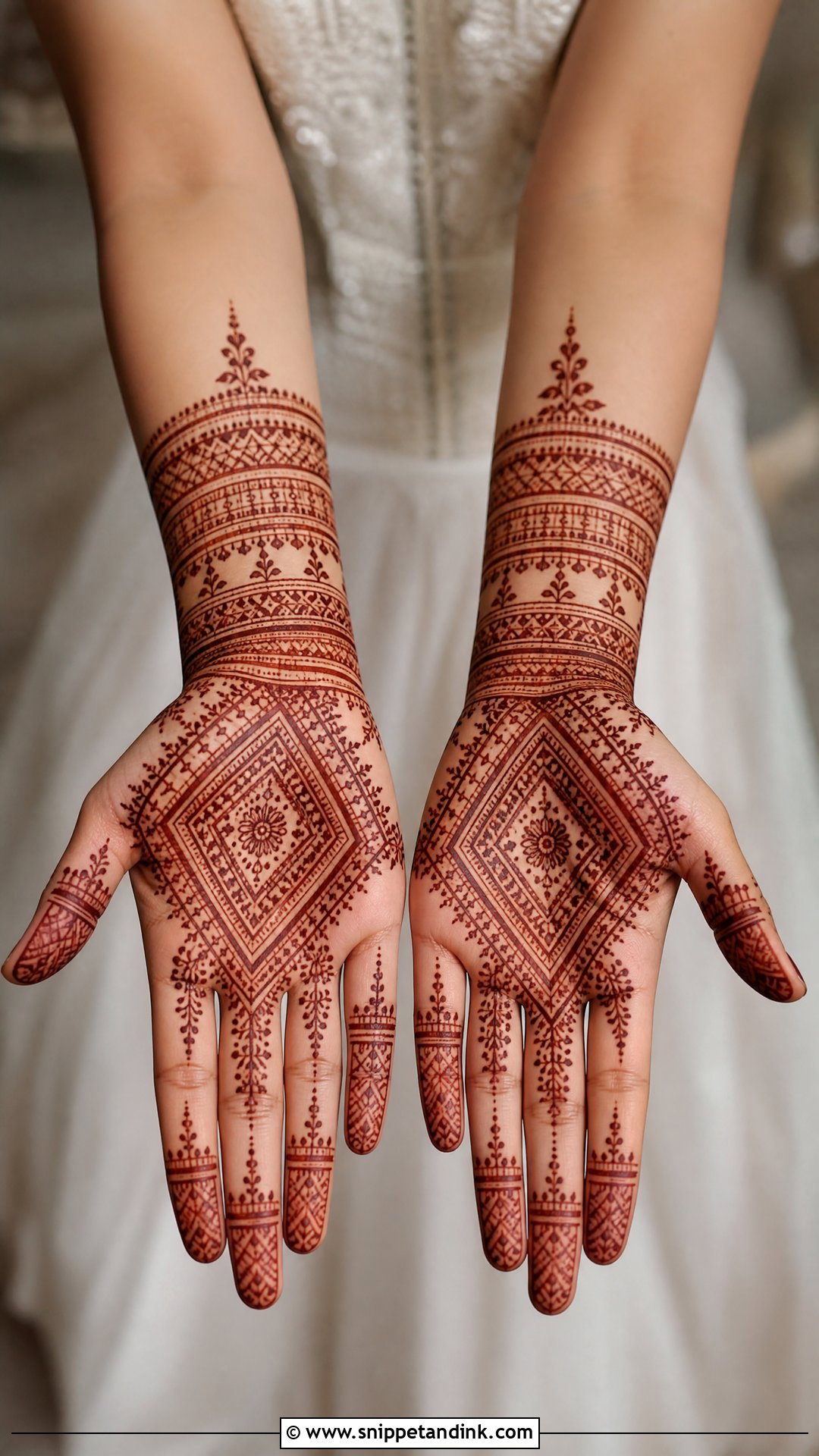 Moroccan Bridal Mehndi Design Front Hand - Snippet and Ink - 20 Bridal Mehndi Designs Front Hands Brides