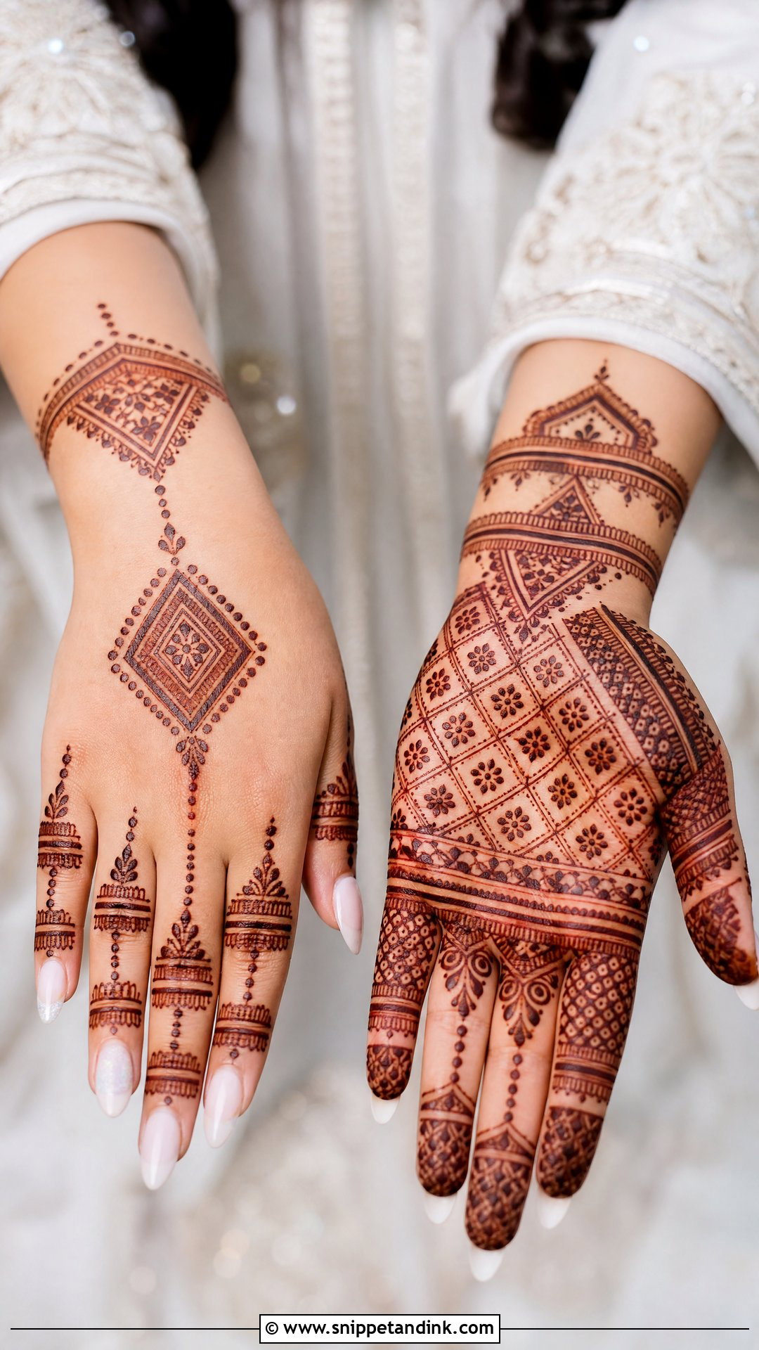 Moroccan Bridal Sister Mehndi Design - Snippet and Ink - 25 Bridal Sister Mehndi Design Ideas
