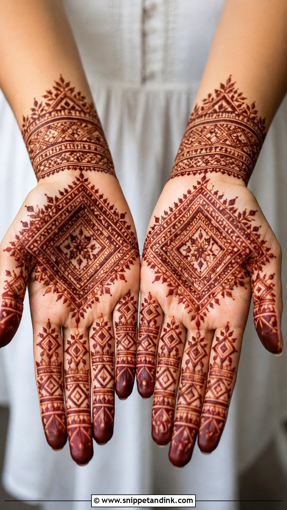 Moroccan Front Hand Mehndi Design - Snippet and Ink - 35 Latest Unique Front Hand Mehndi Designs