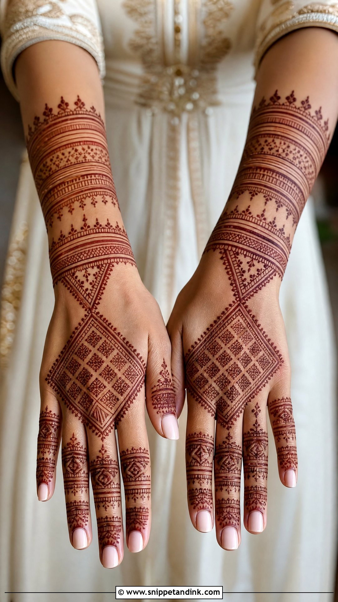 Moroccan Groom Mother Mehndi Design - Snippet and Ink - 20 Groom Mother Mehndi Design Ideas