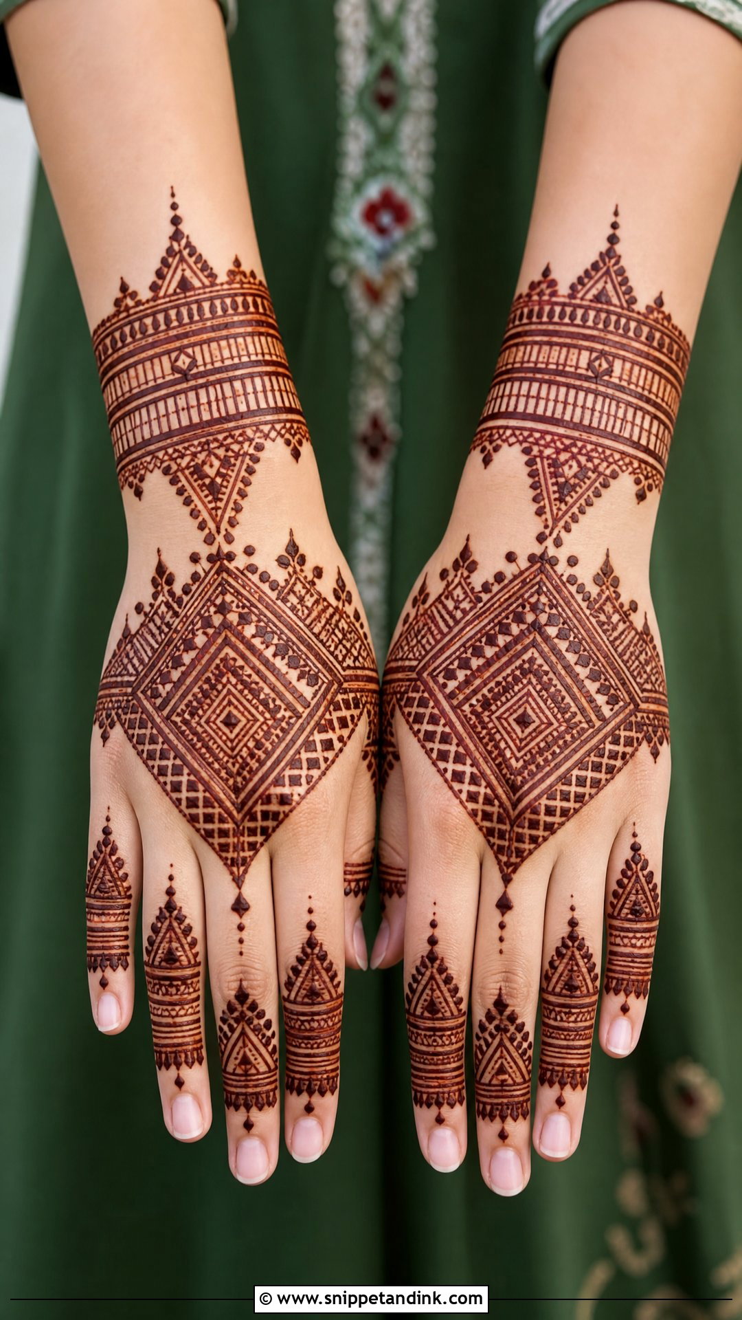 Moroccan Mehndi Design - Snippet and Ink - 35 Mehndi Design Ideas
