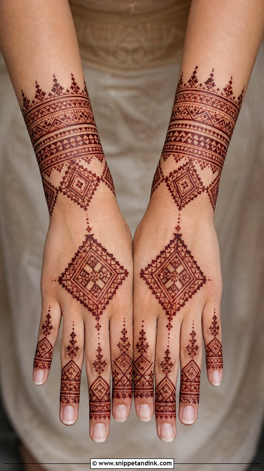 Moroccan Mehndi Design - Snippet and Ink - 35 Mehndi Designs