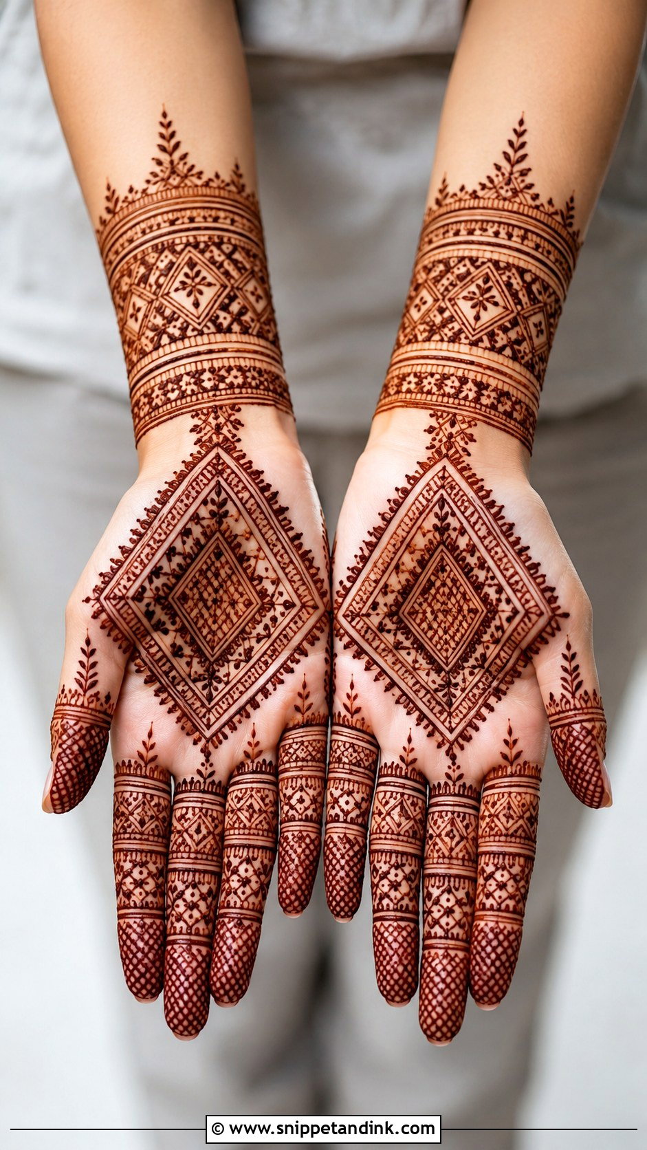 Moroccan Mehndi Design - Snippet and Ink - 35 Mehndi Designs 2025