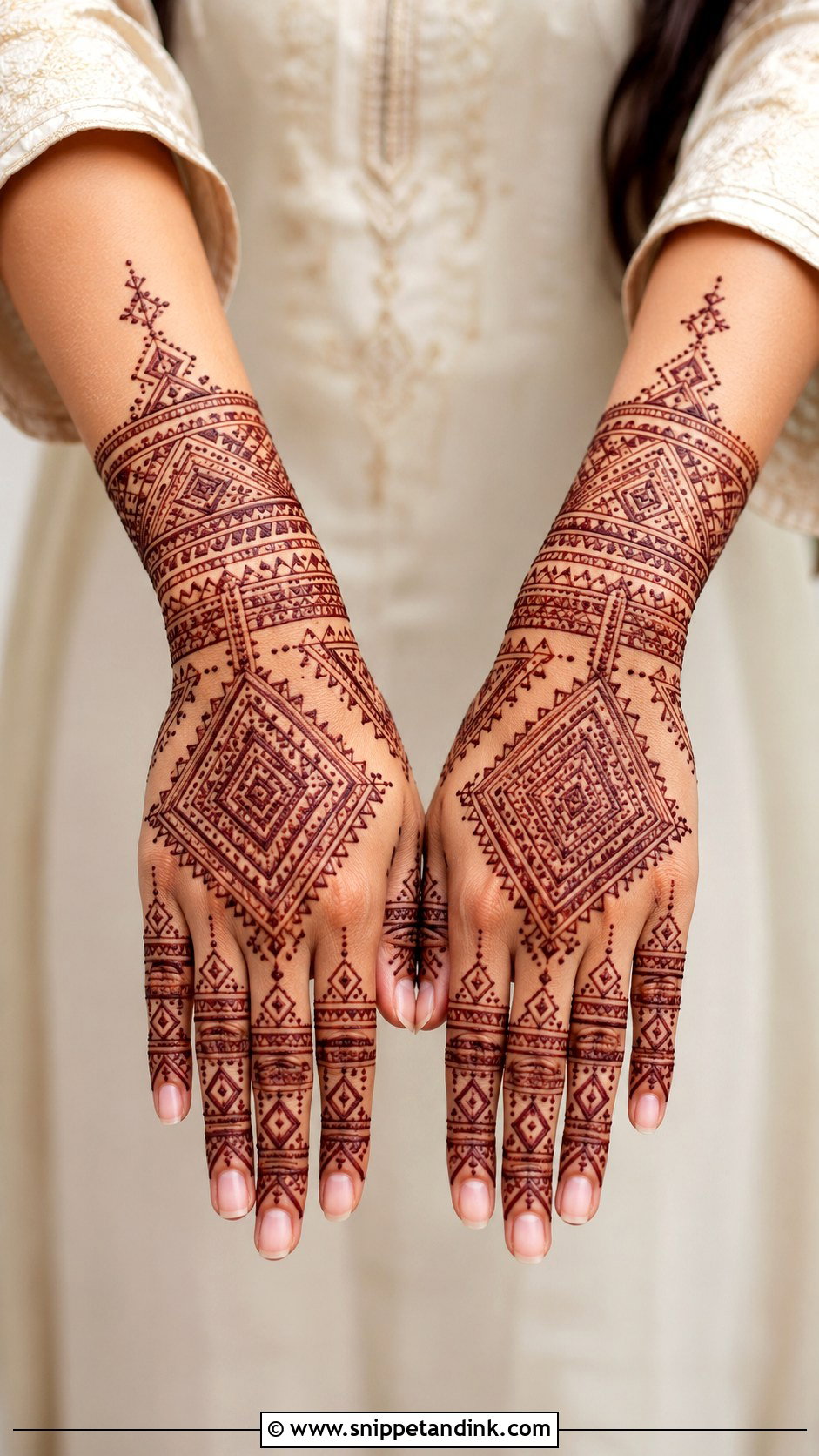 Moroccan Mehndi Design - Snippet and Ink - 35 Best Mehndi Designs