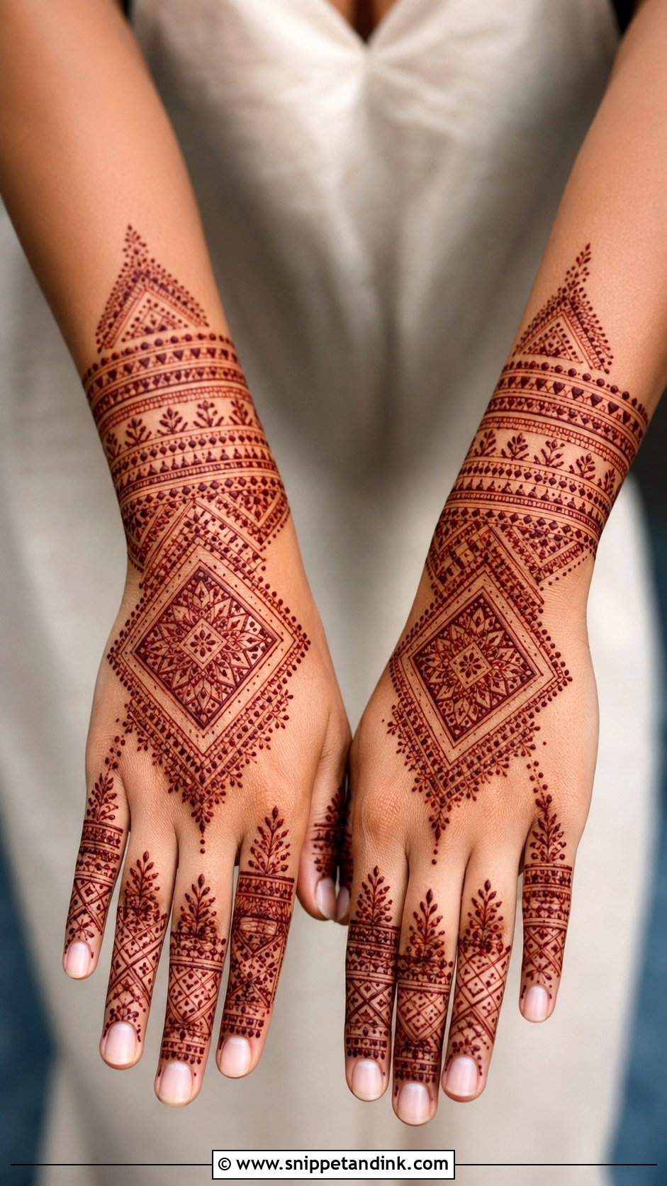 Moroccan Mehndi Design - Snippet and Ink - 35 Mehndi Art Designs