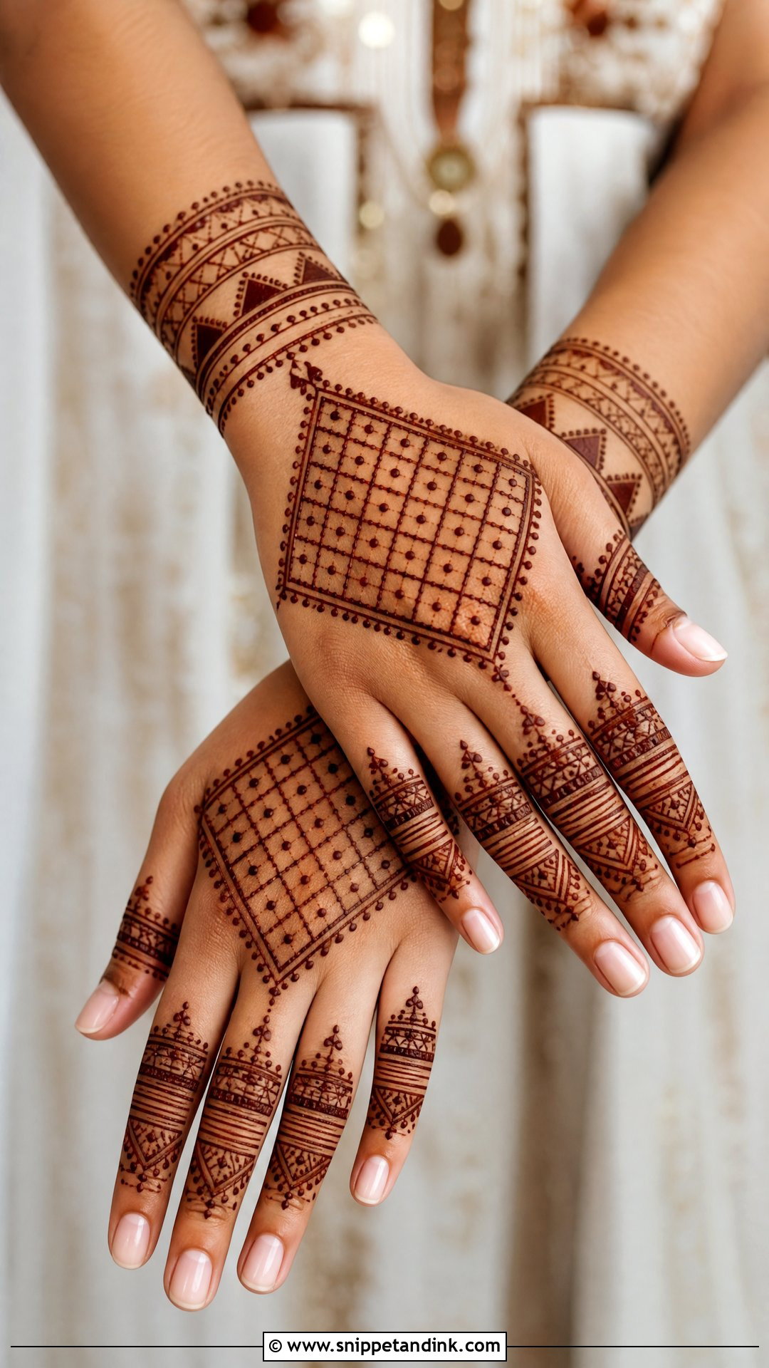Moroccan Mehndi Design For Back Hand - Snippet and Ink - 25 Mehndi New Design Ideas