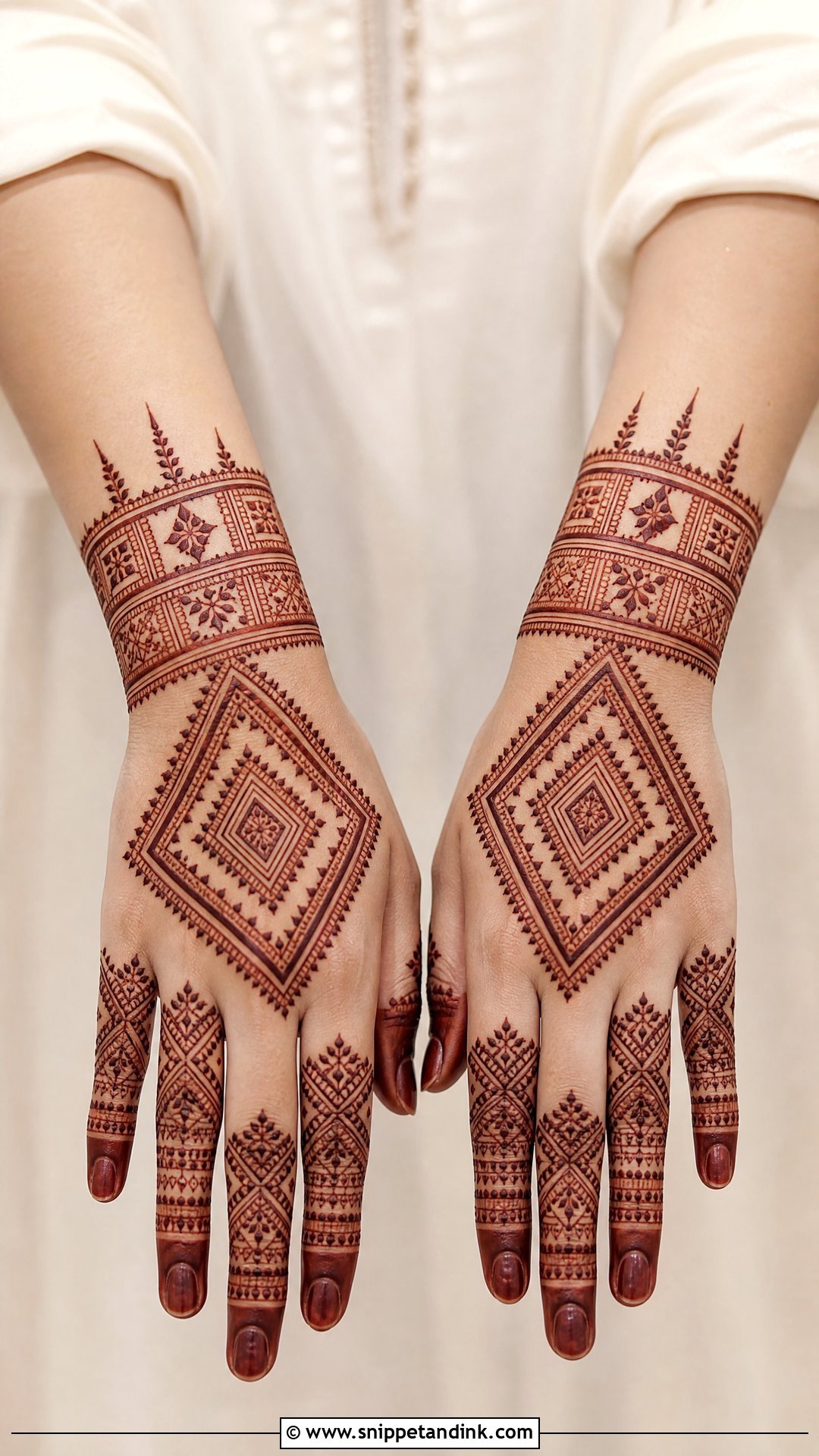Moroccan Mehndi Design For Wedding - Snippet and Ink - 20 Mehndi Designs for Wedding Function