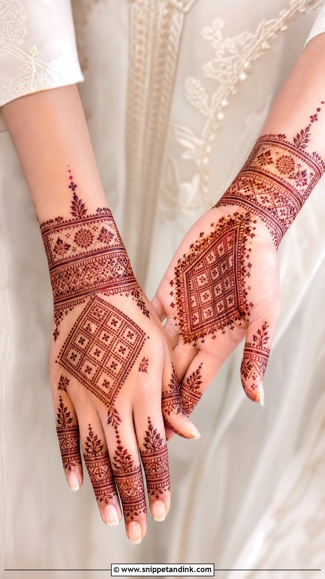 Moroccan Mehndi Design for Sister Wedding - Snippet and Ink - 25 Mehndi Designs for Sisters Wedding