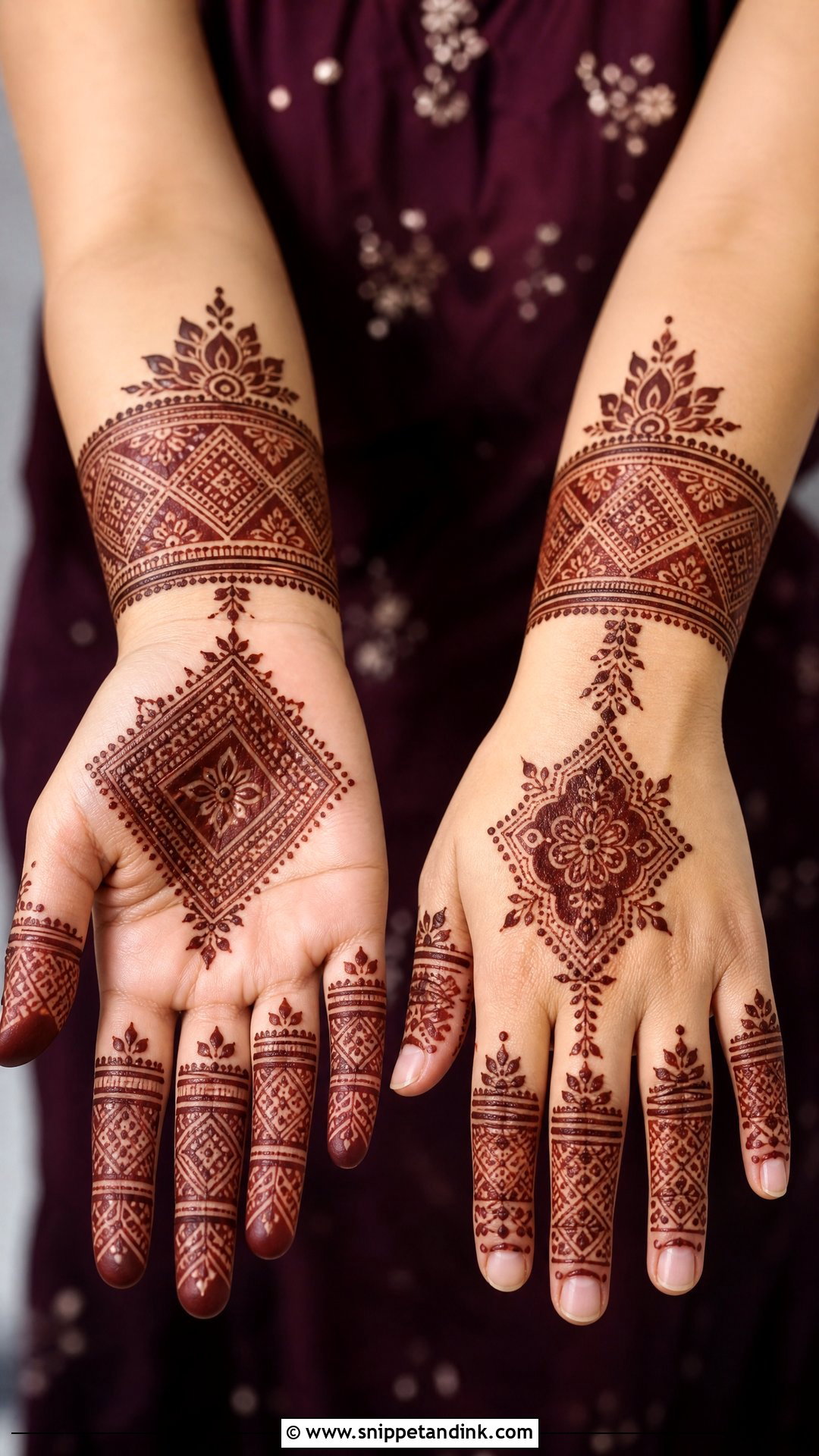 Moroccan Shaadi Mehndi Design - Snippet and Ink - 20 Shaadi Mehndi Design Ideas